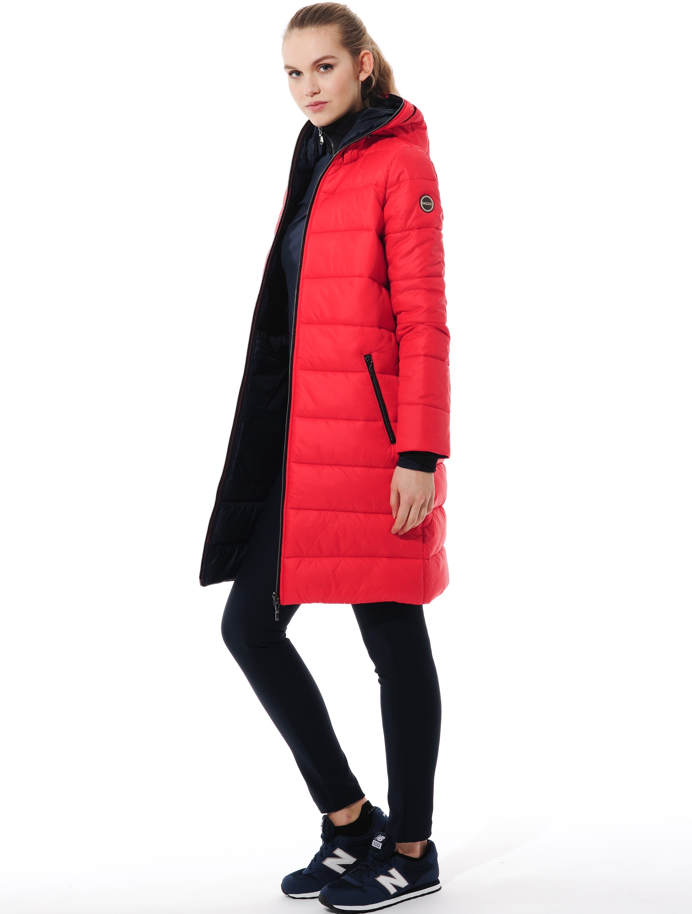 Puffer Coat red