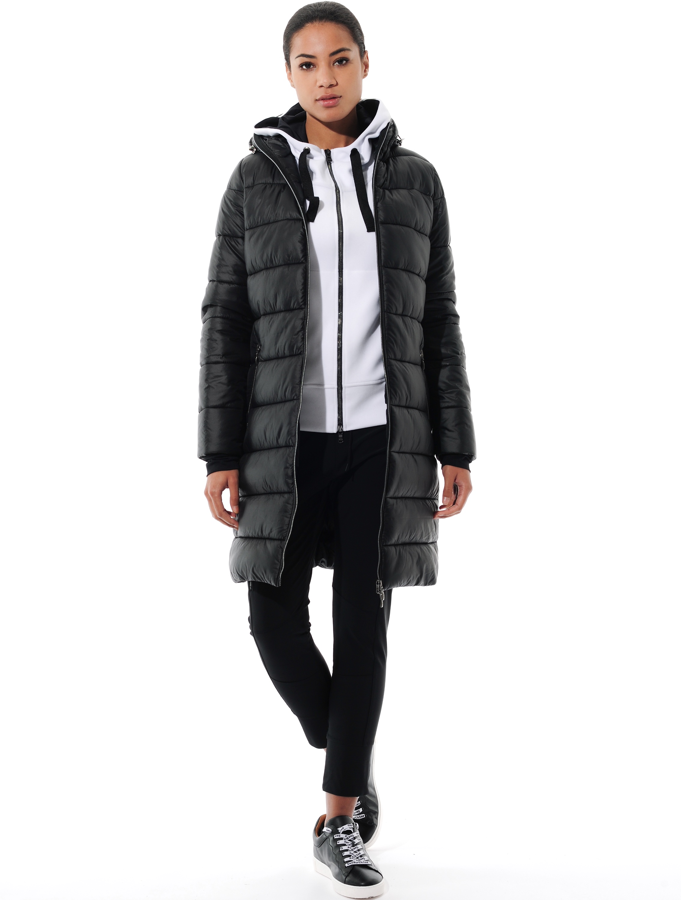 puffer coat black 