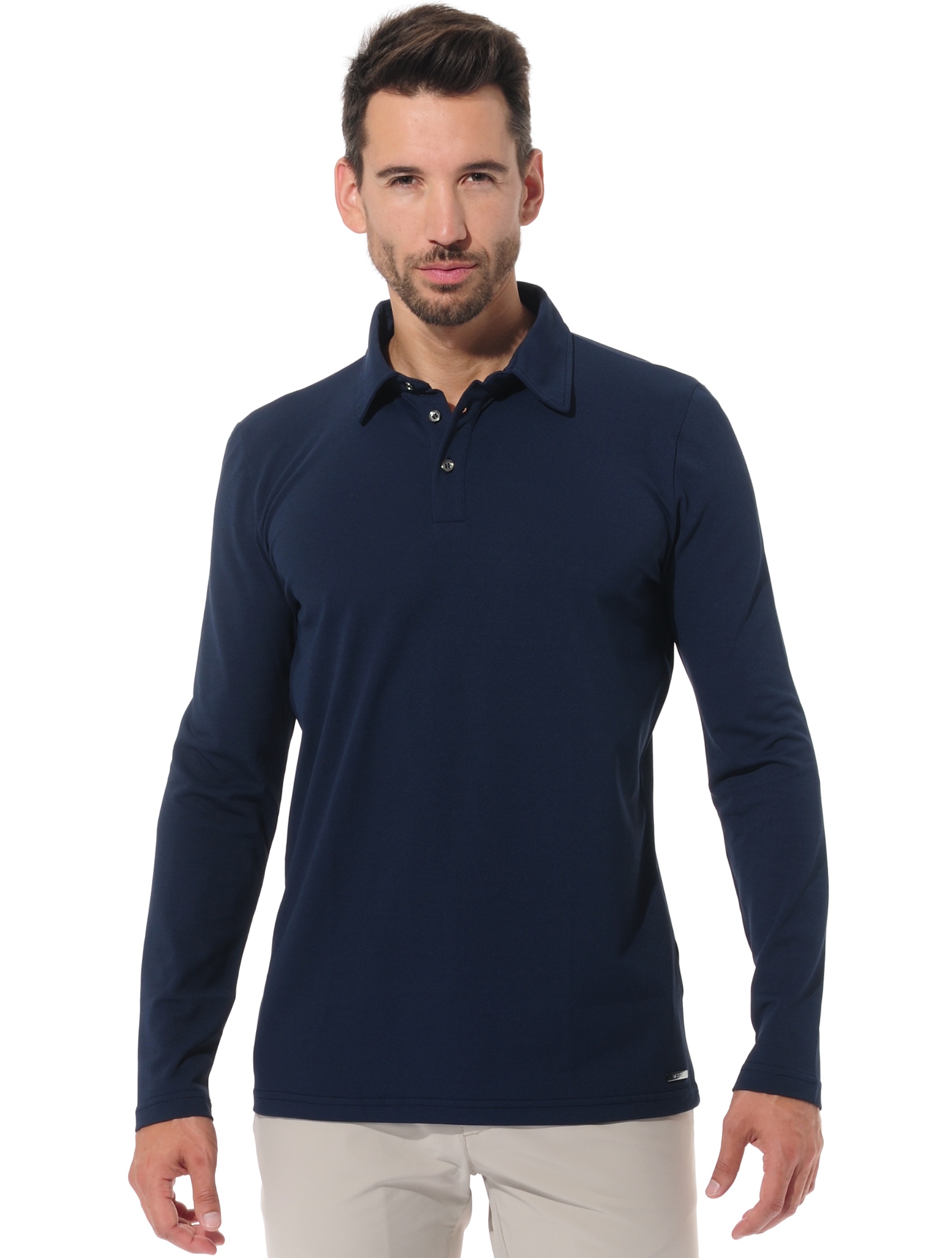 pique golf polo shirt navy 