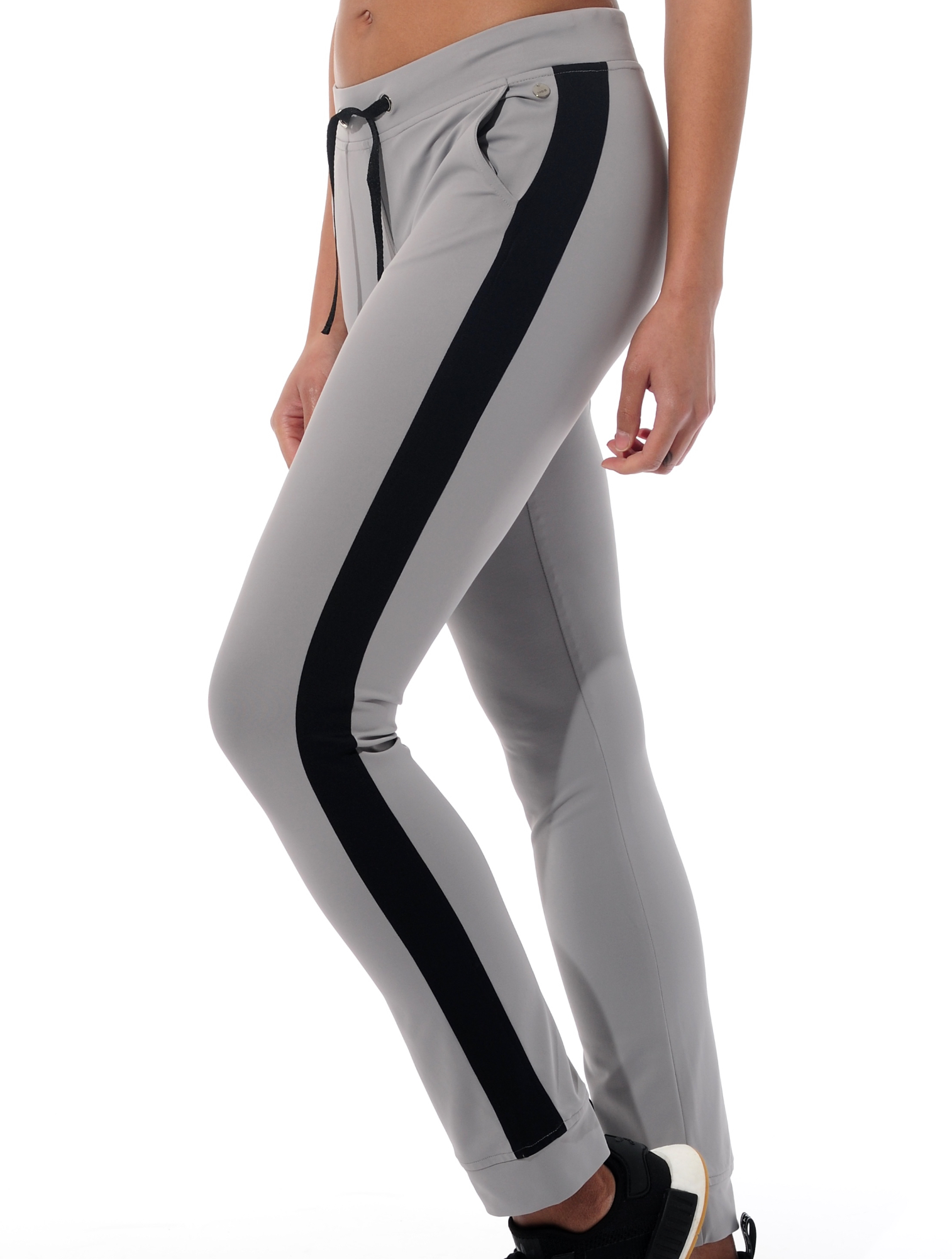 Meryl track pants grey/black 