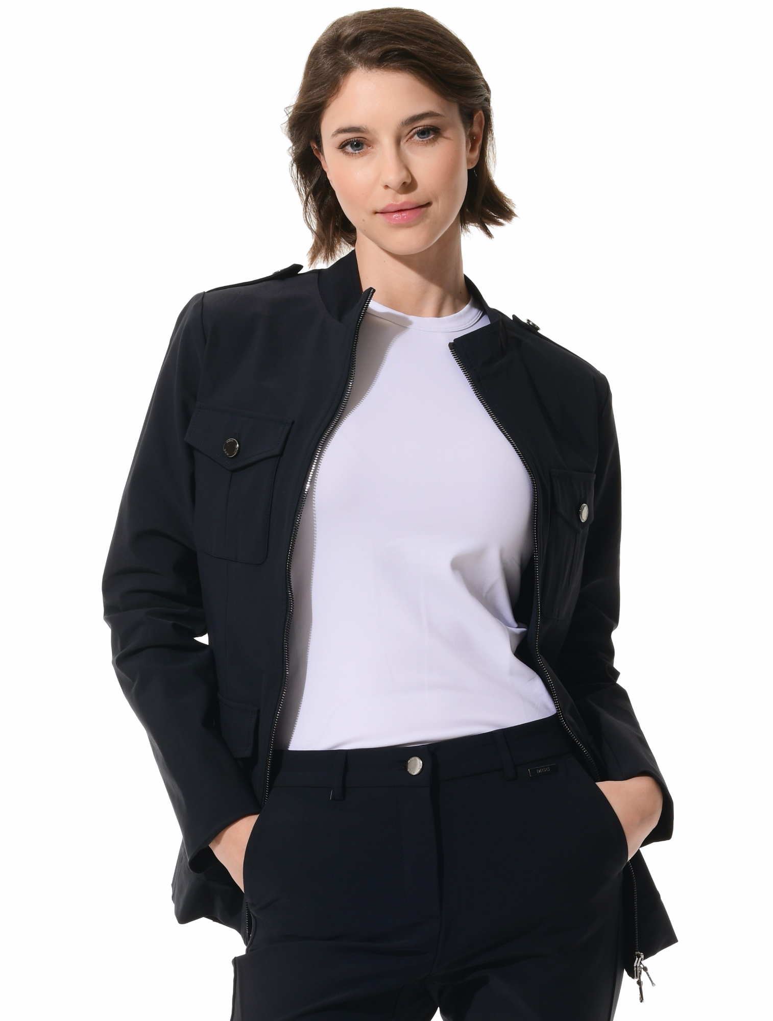 4way stretch jacket night blue