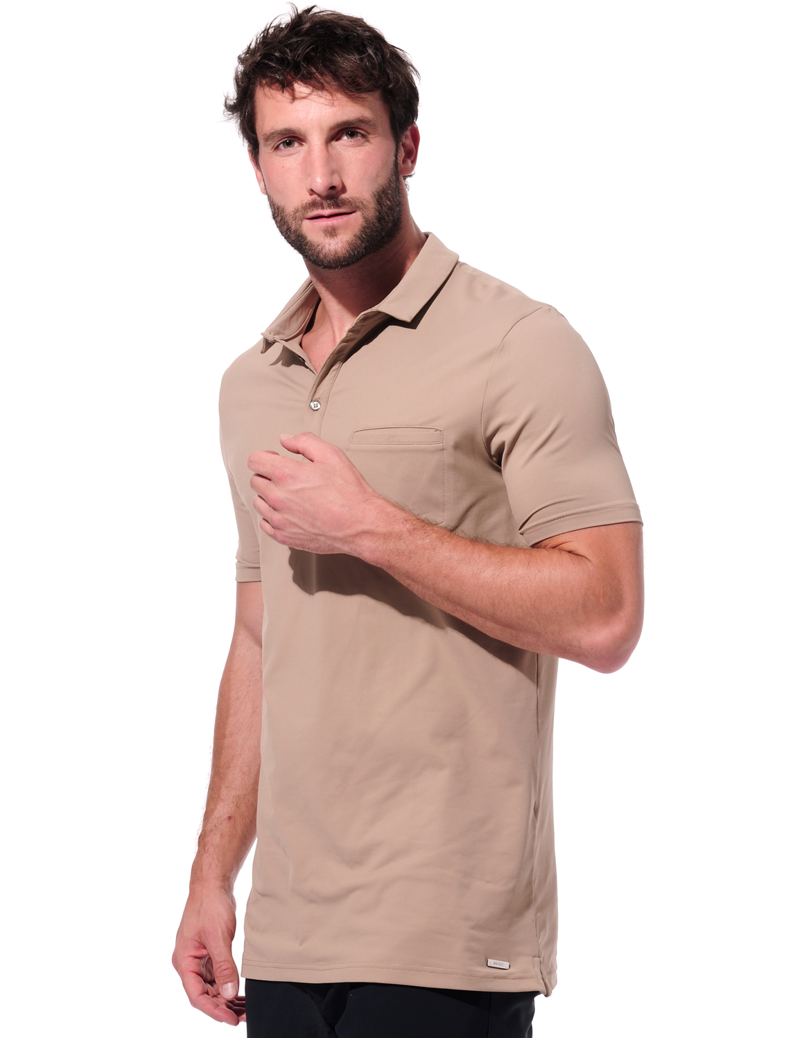 Meryl polo shirt chestnut 