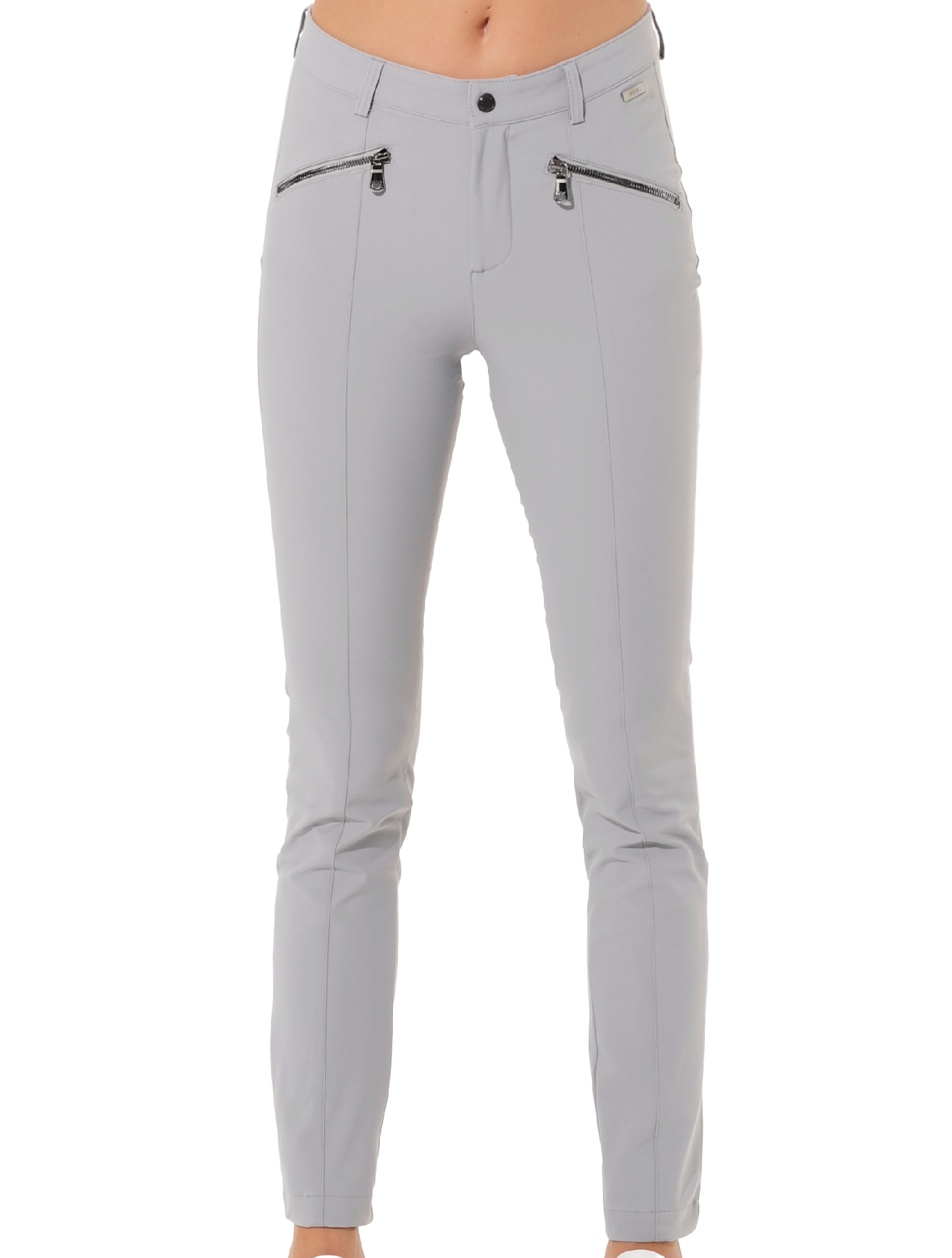 4way Stretch Curvy Pants grey