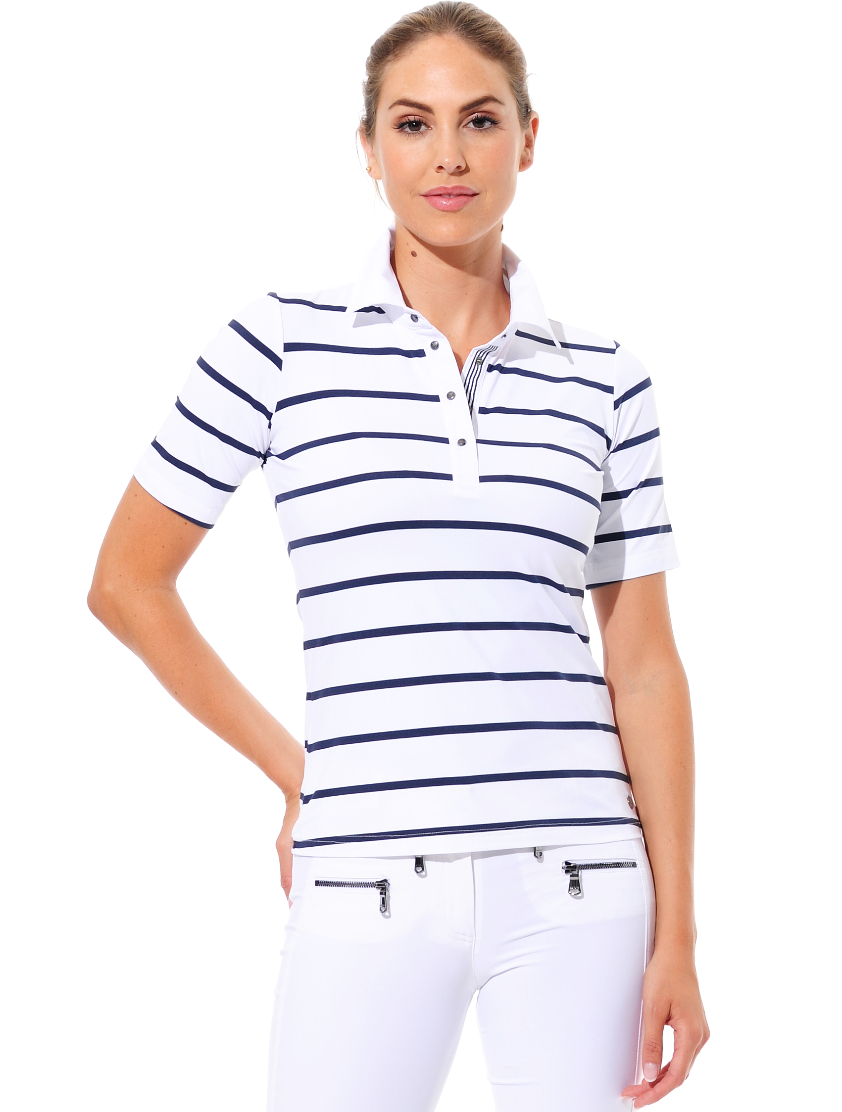 Sailor Print Polo navy