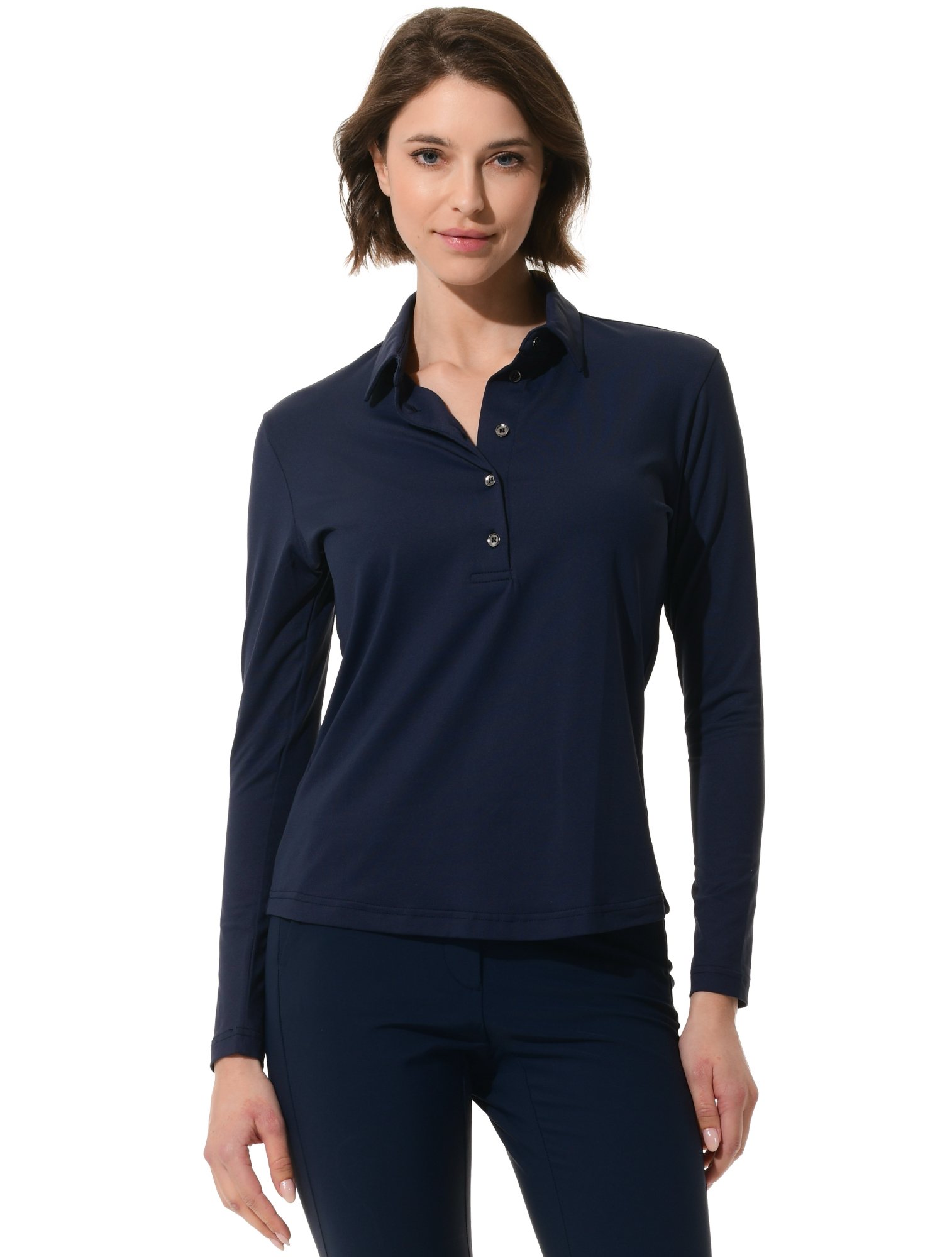 Jersey Golf Poloshirt navy