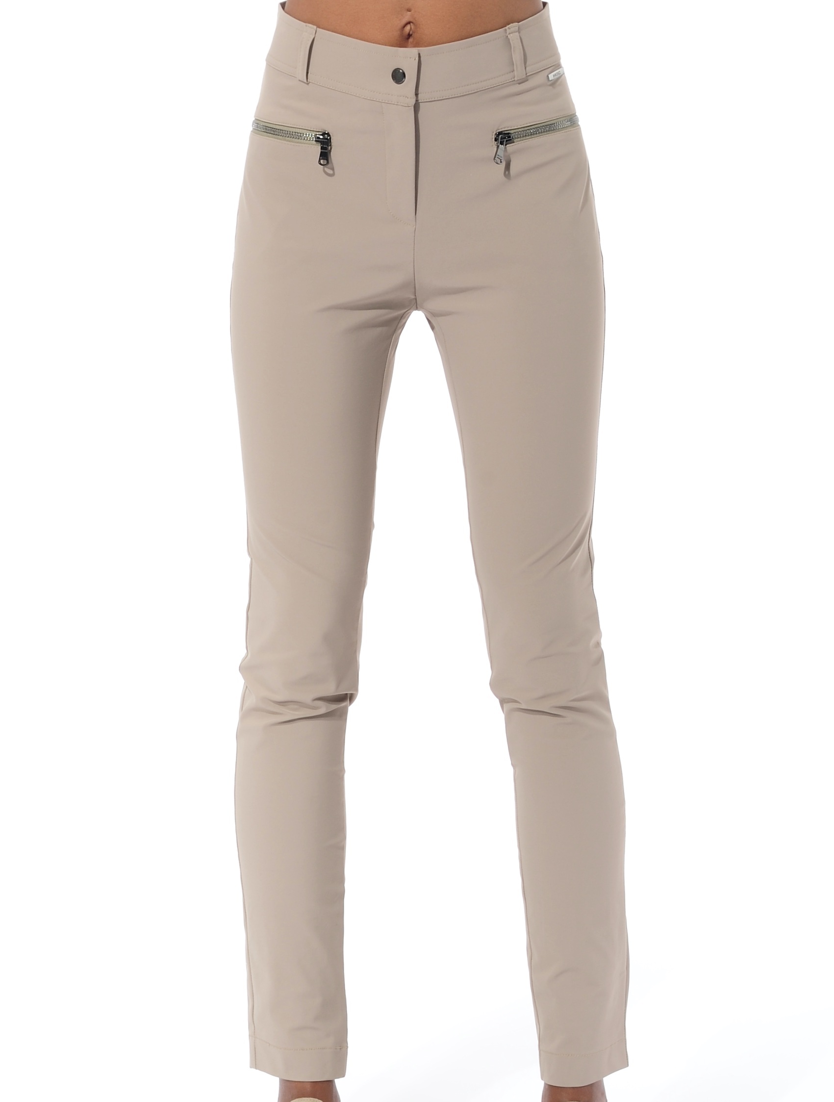 4way stretch jeggings taupe 