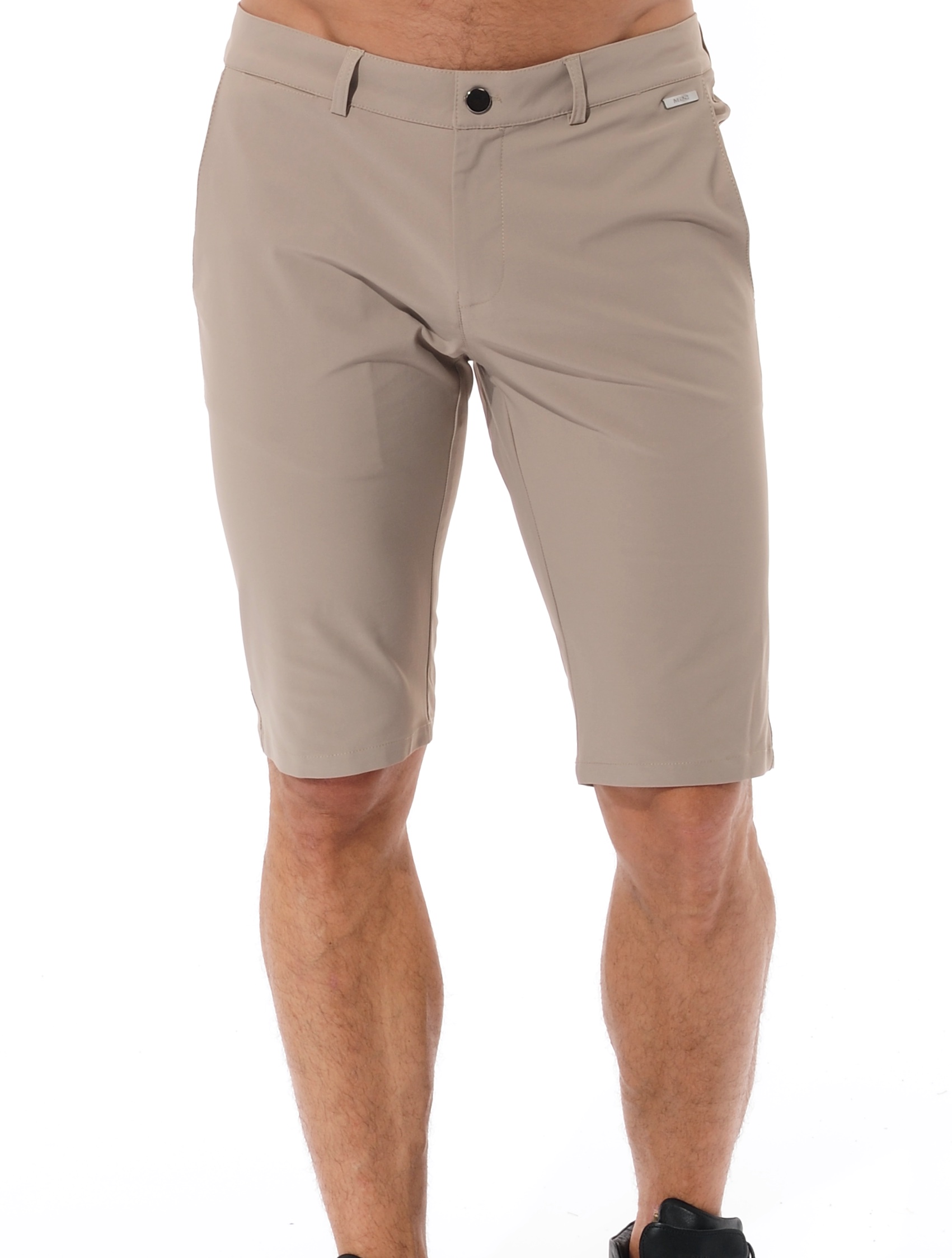 4way stretch shorts taupe 