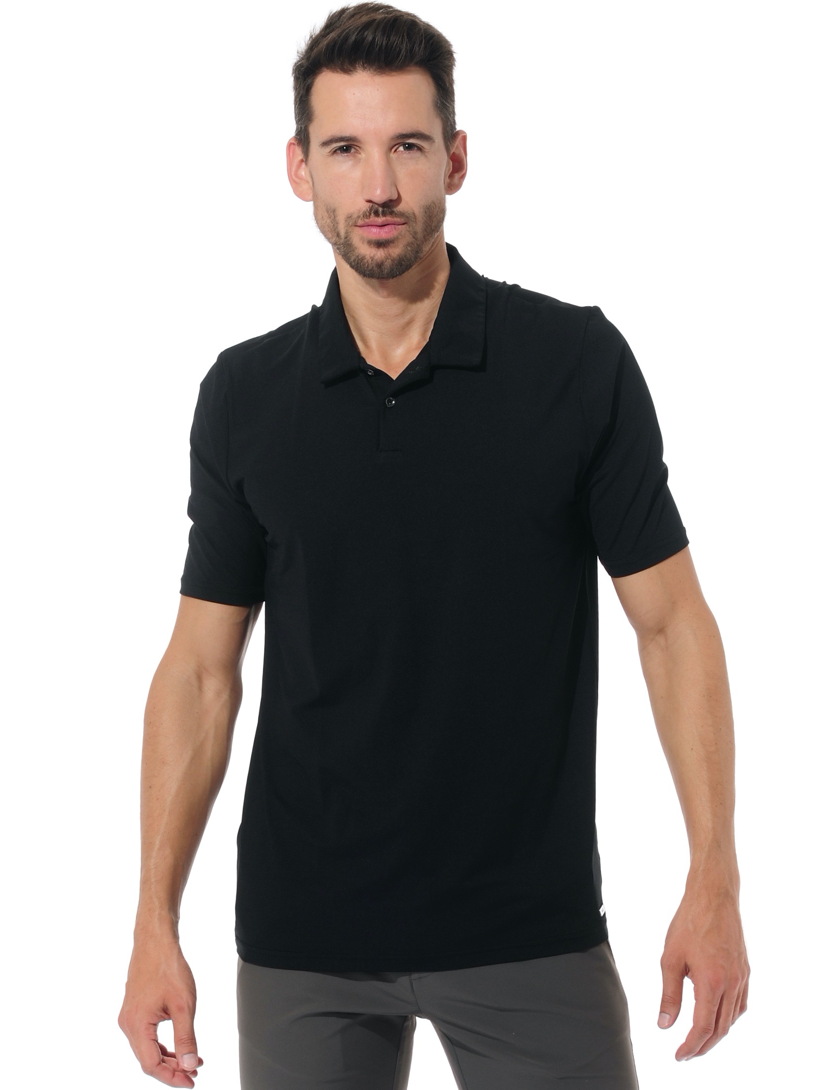 golf polo shirt black 