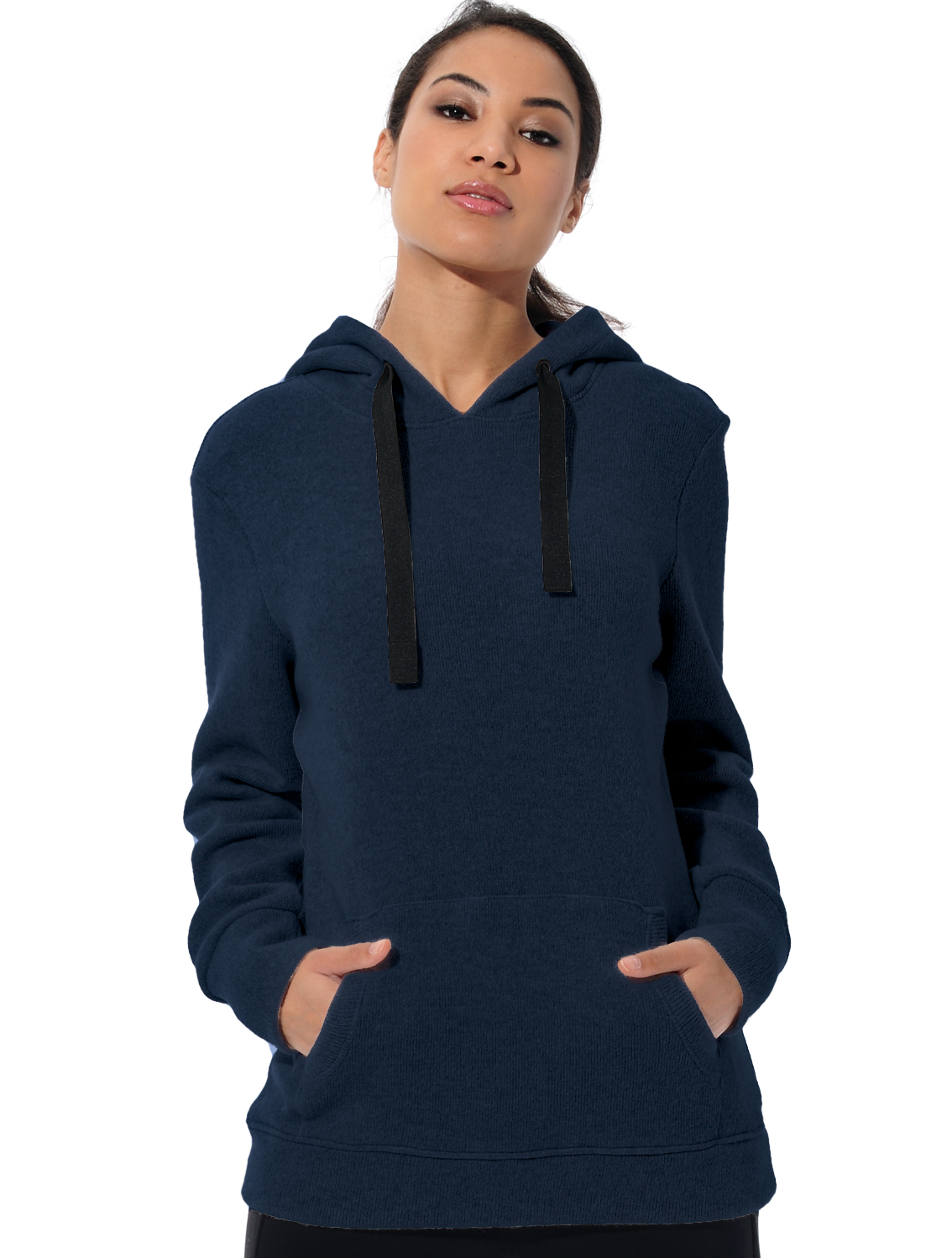 Polar Fleece hoodie navy 