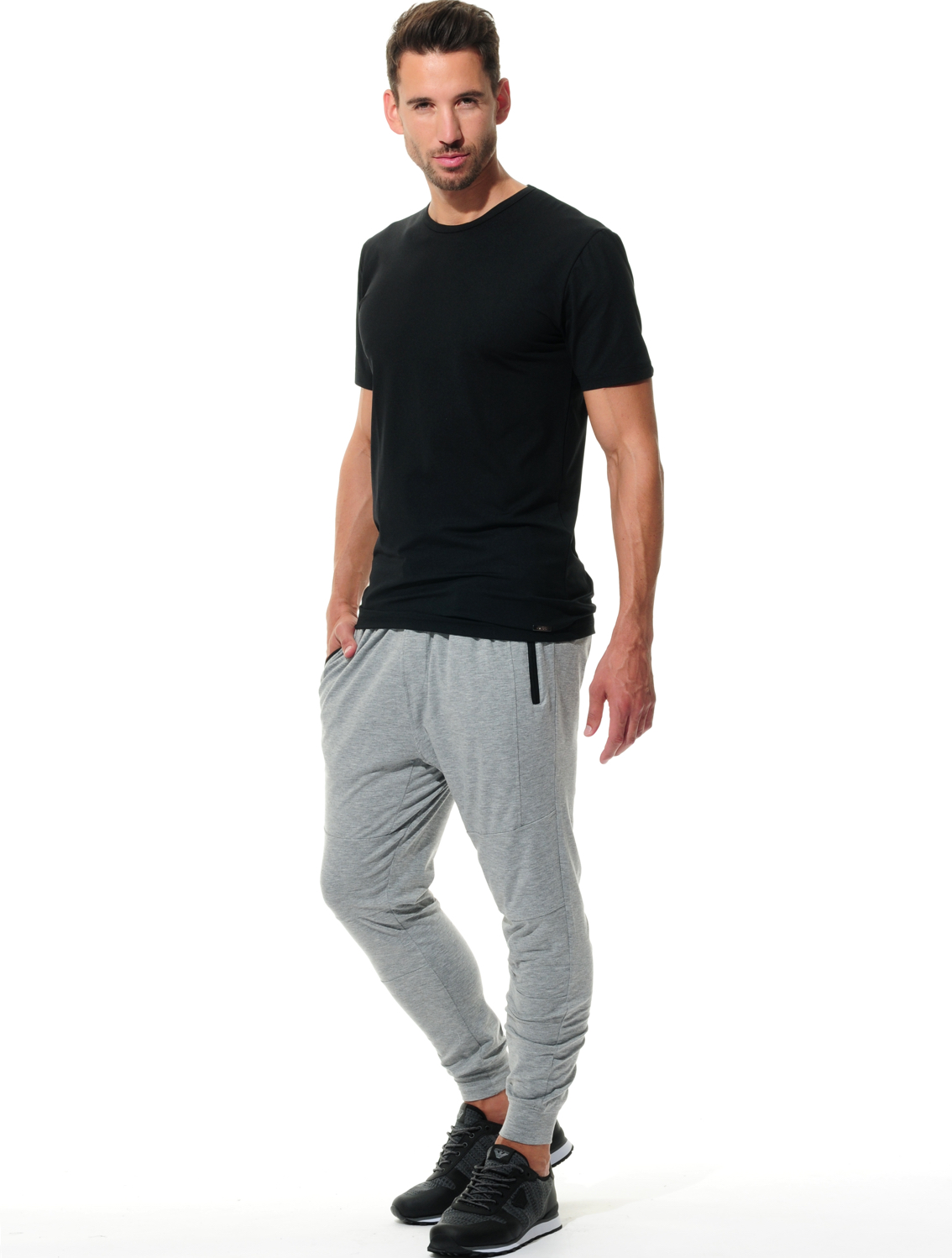 Dryness jog pants grey melange 