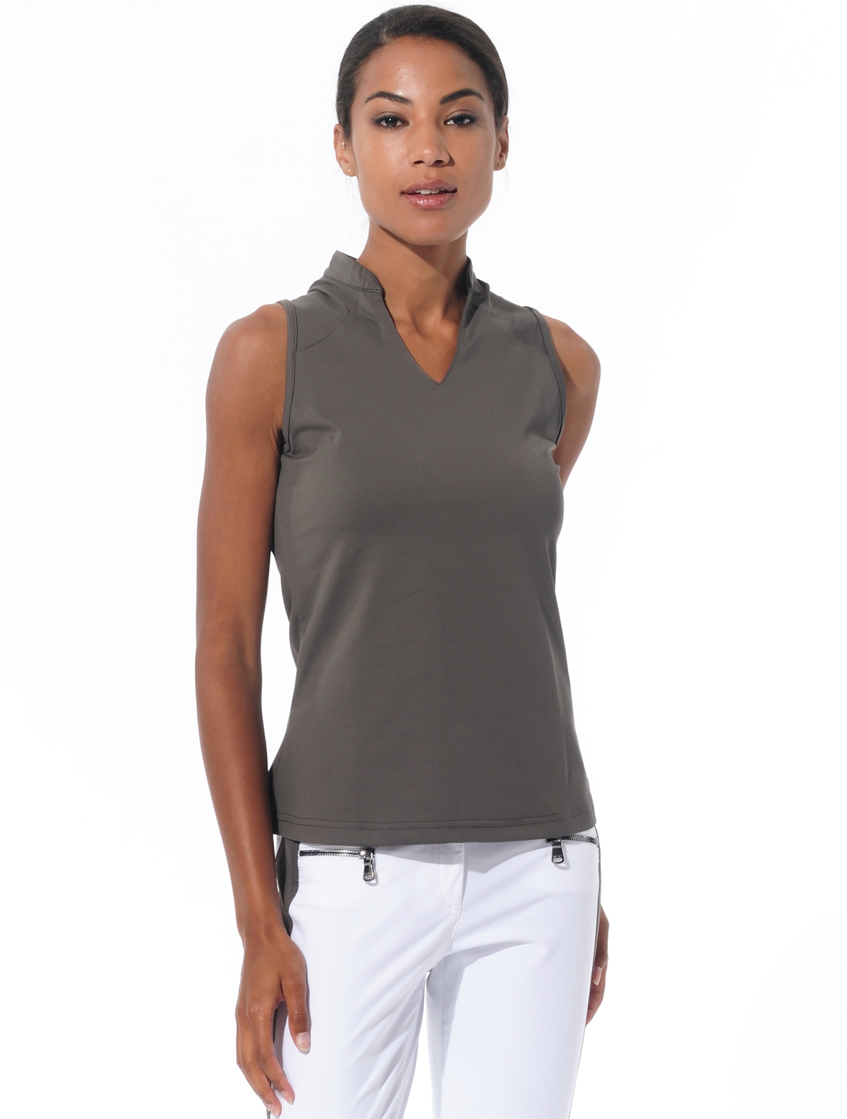 Meryl polo shirt stone 