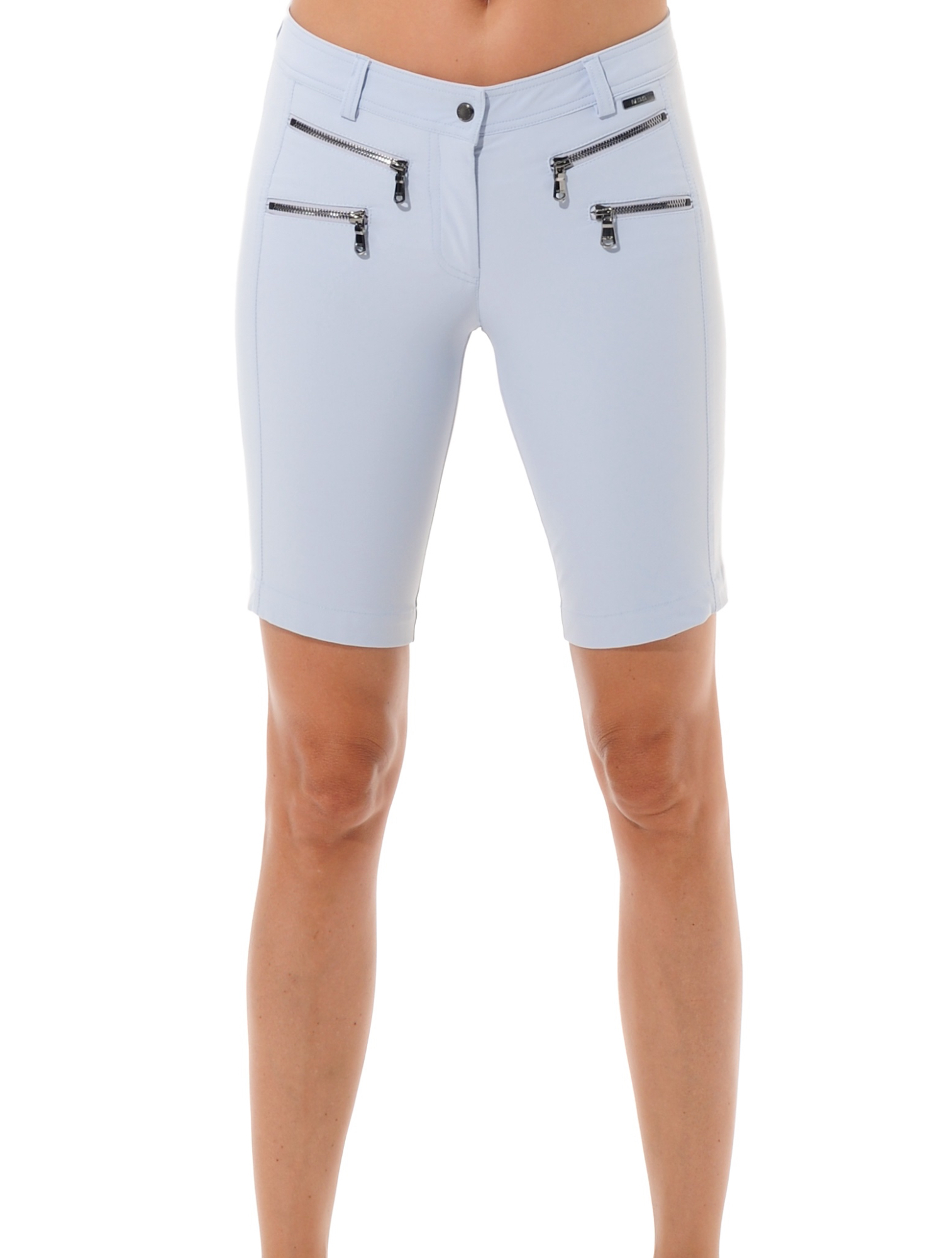 4way Stretch Double Zip Shorts cloud