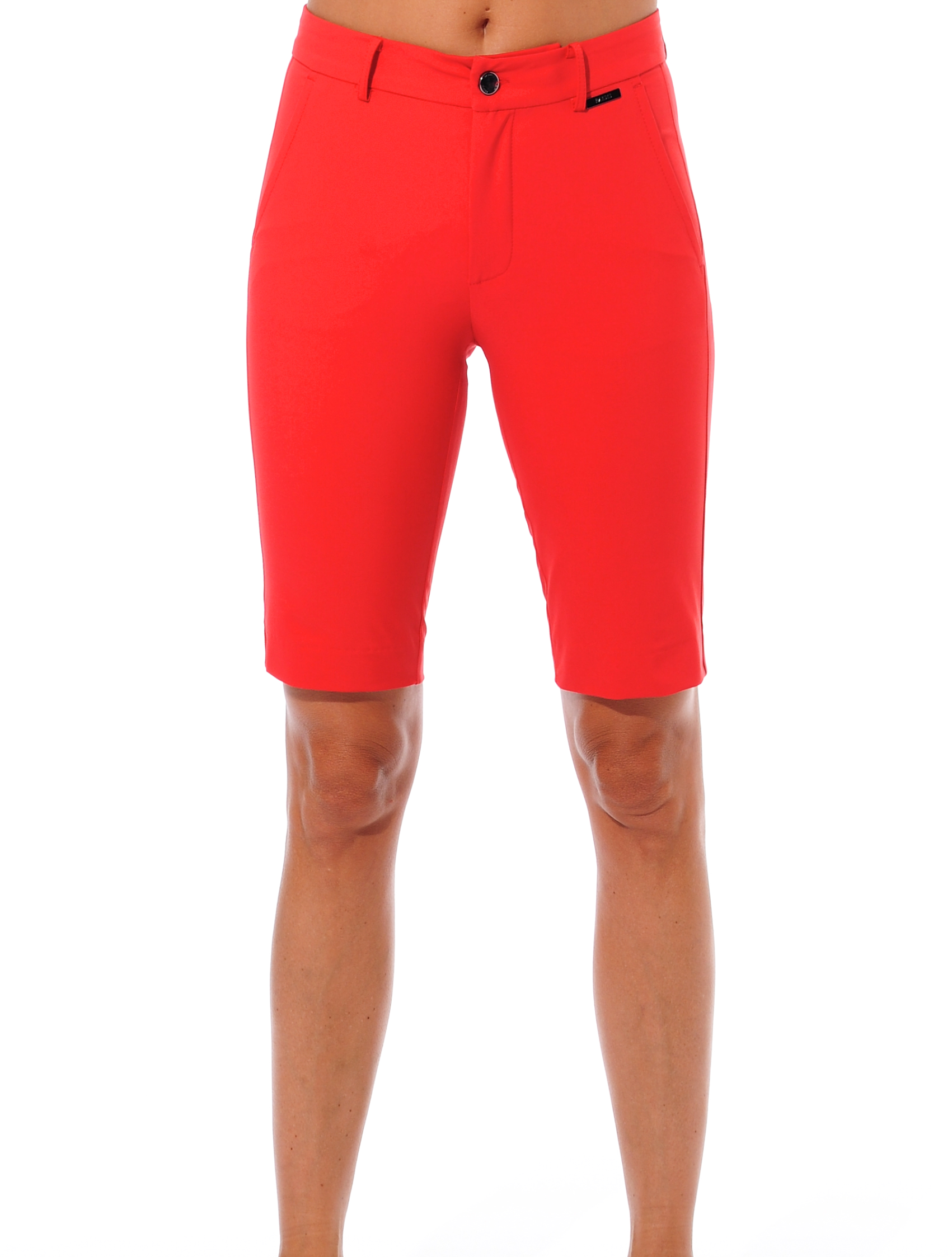 4way stretch golf shorts red 