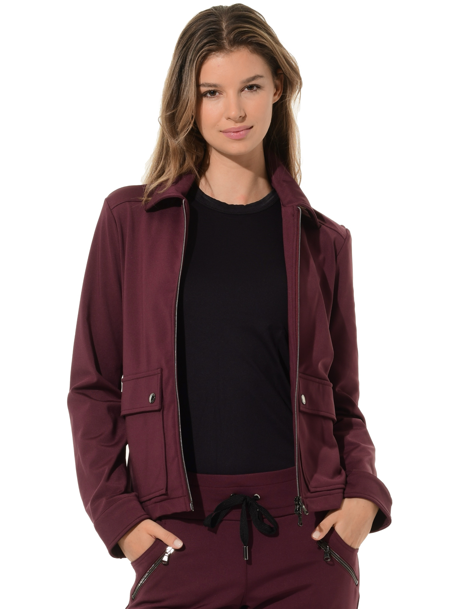 Softex Jacket burgundy