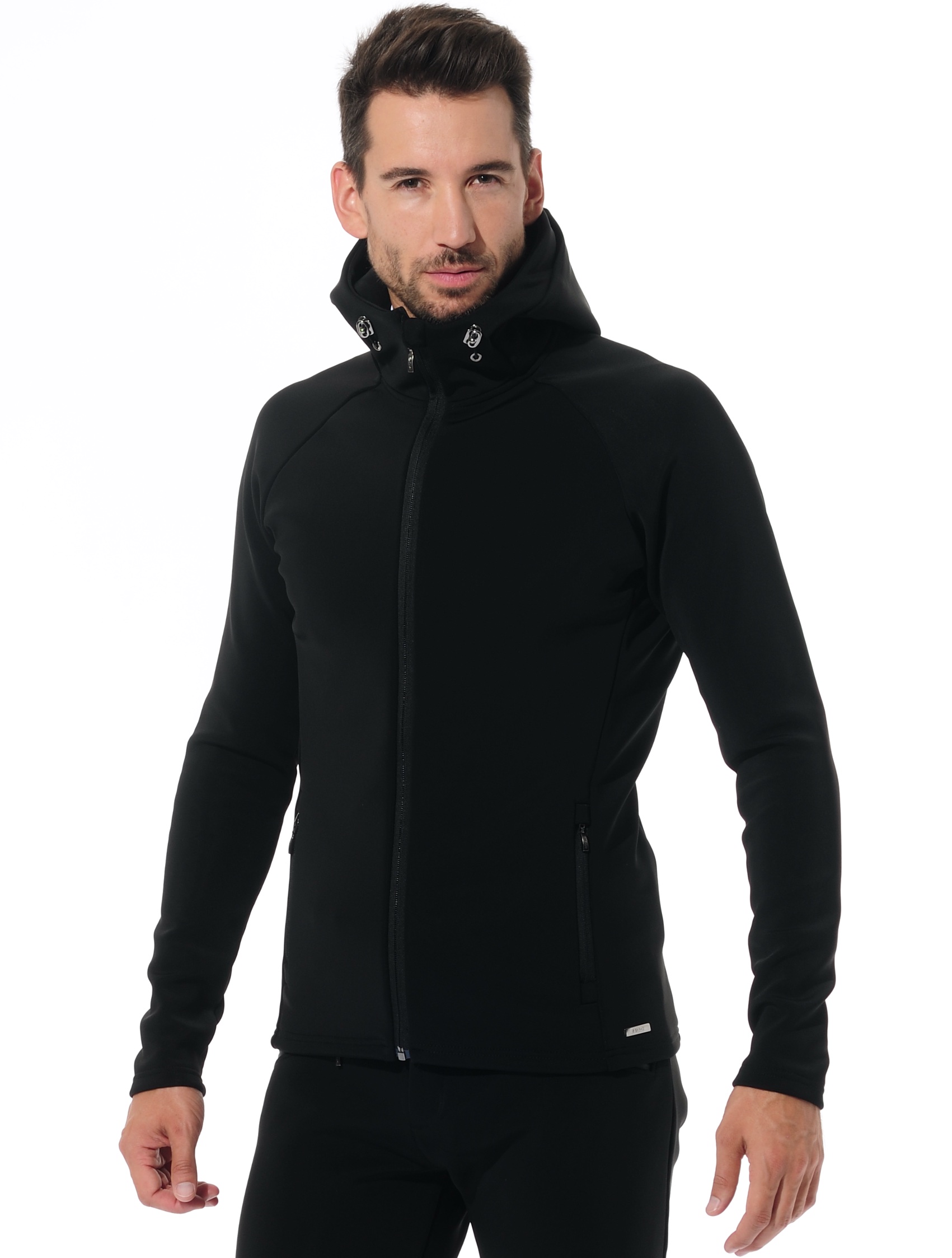 Schoeller outdoor jacket black 