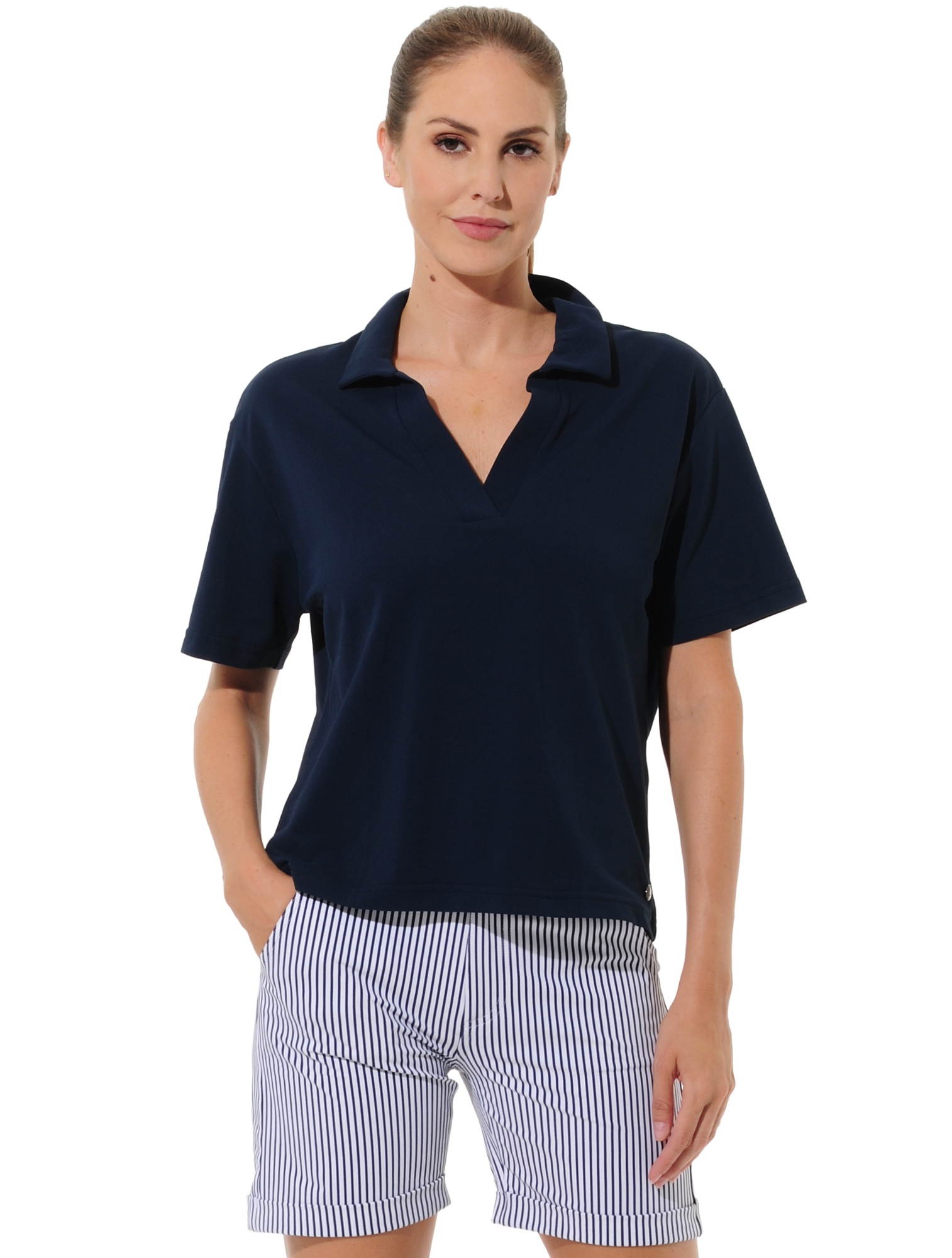 Piqué Golf Poloshirt navy