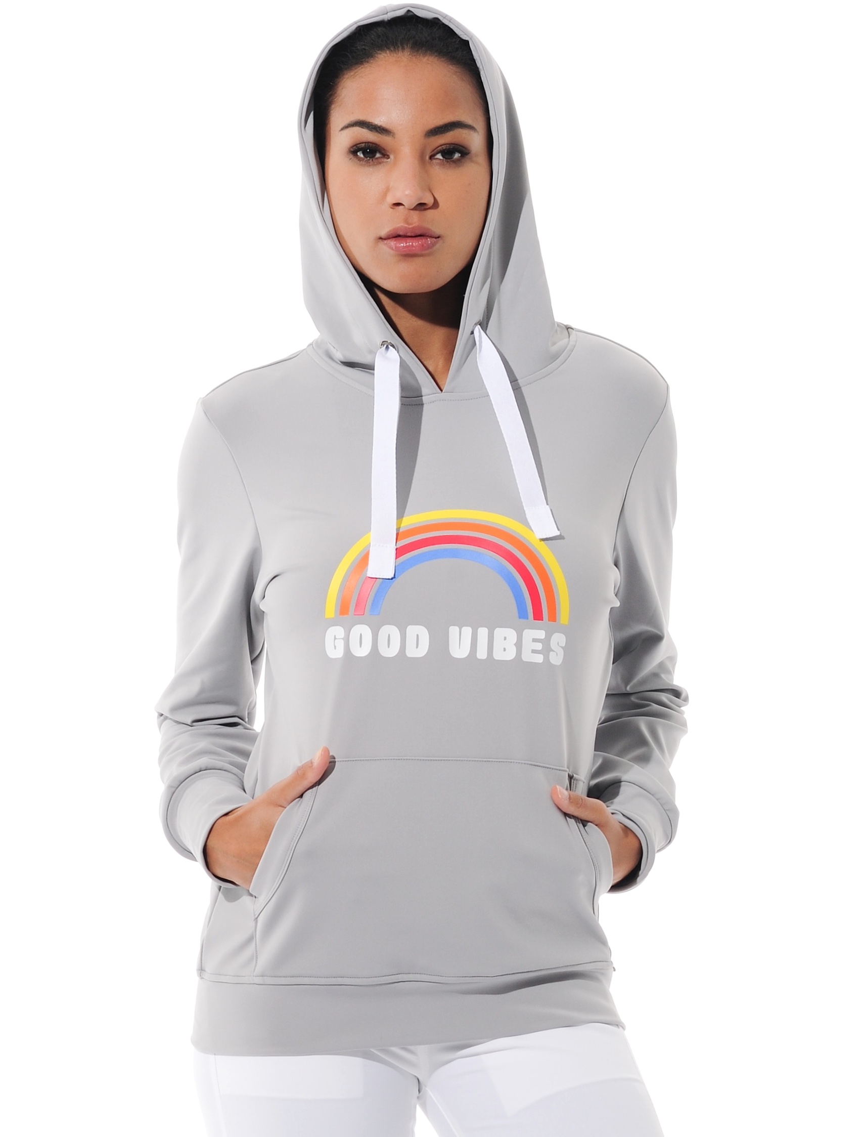 Softex Hoodie grey/white