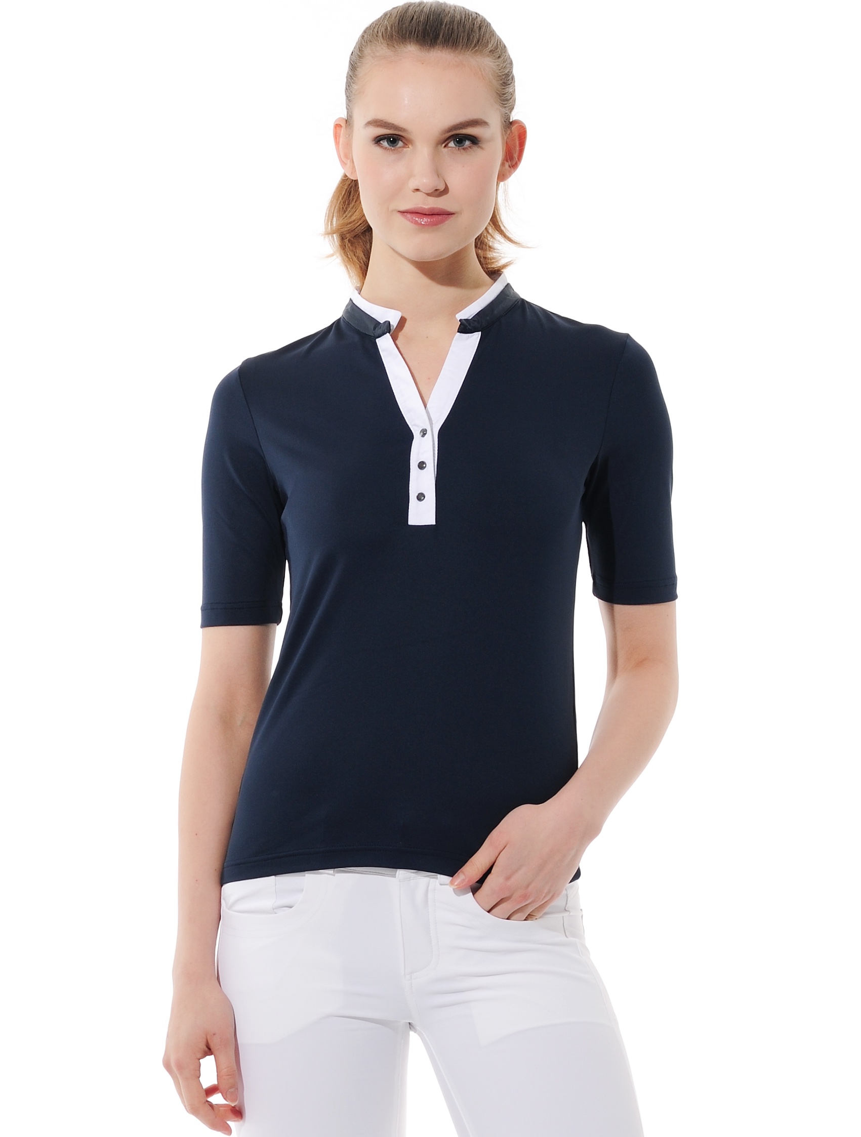 Meryl polo shirt navy 