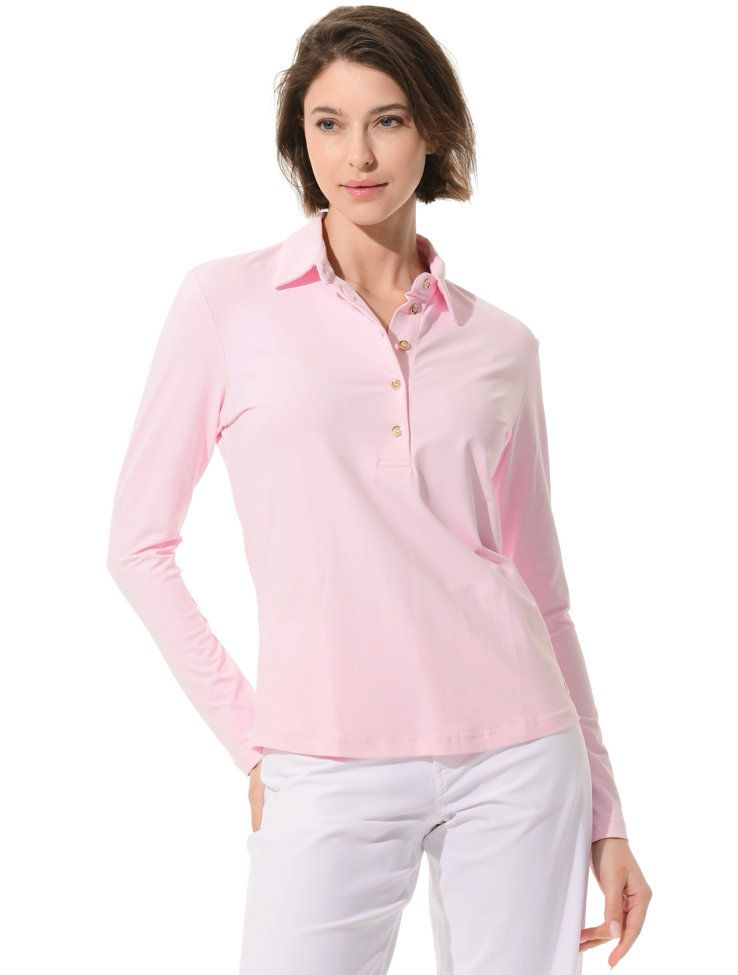 Jersey Golf Poloshirt macaron