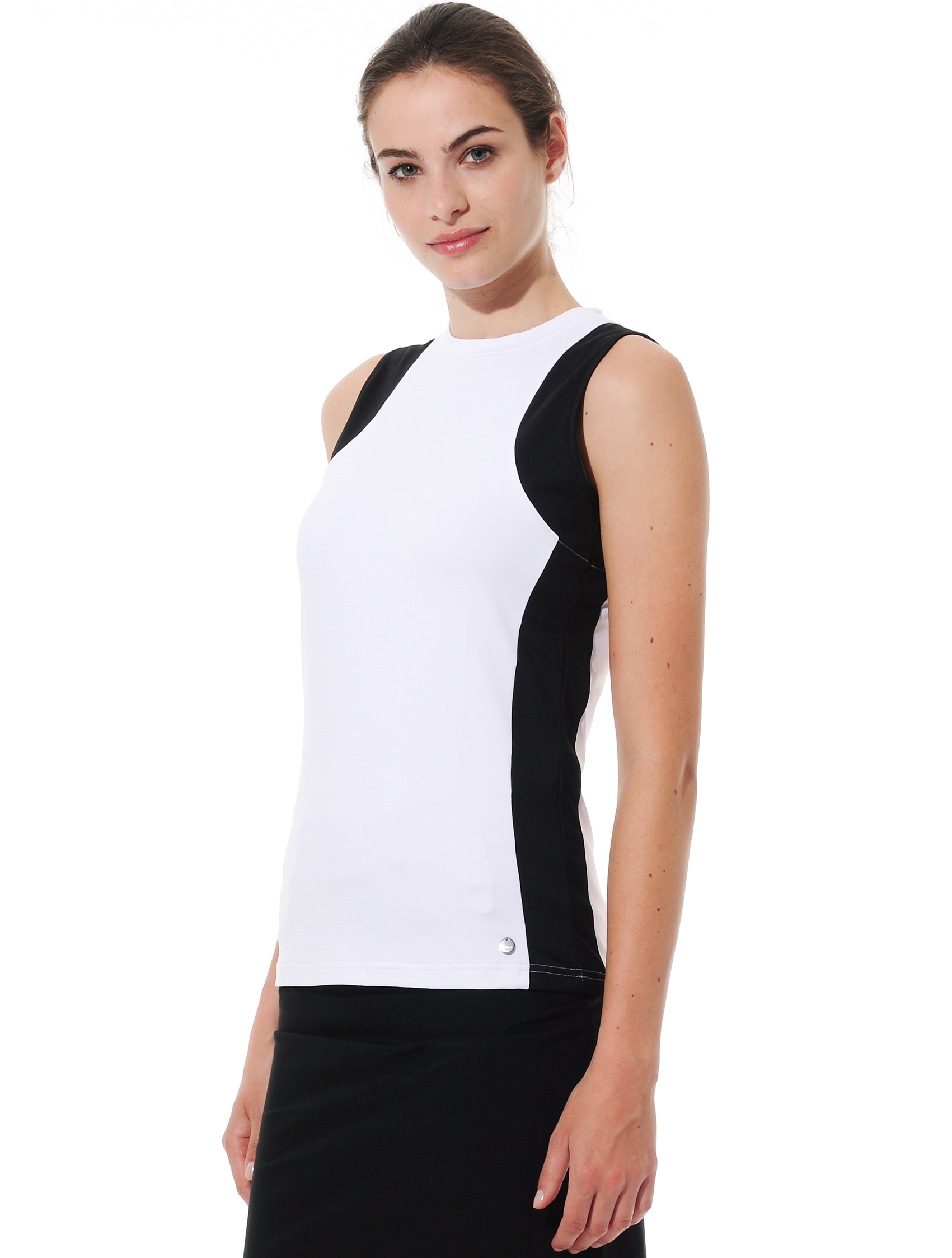 Meryl top white/black 