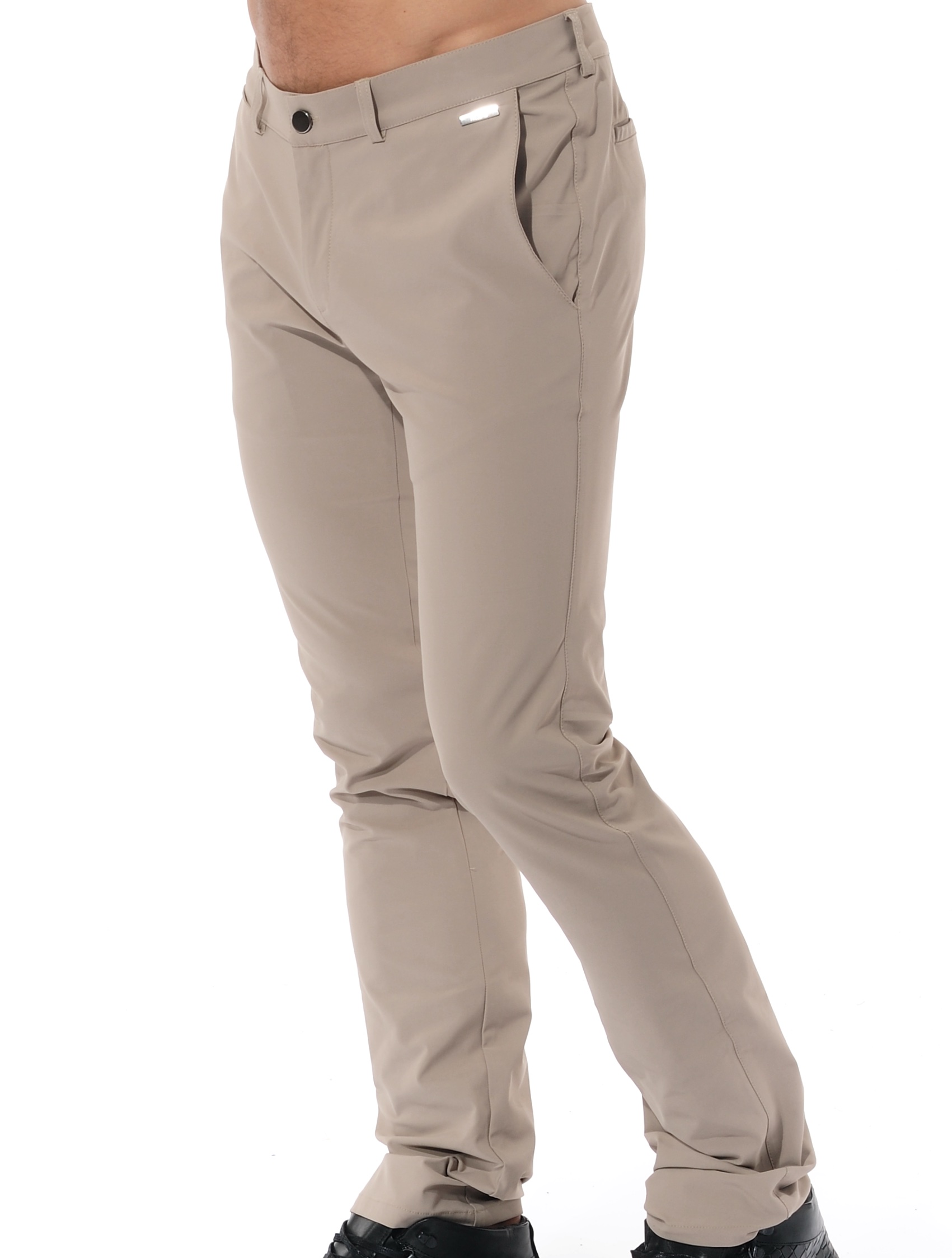 4way Stretch Slimfit Chinos taupe