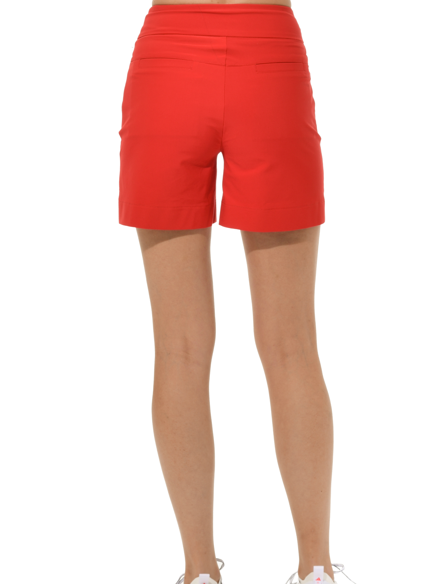 4way stretch shorts red