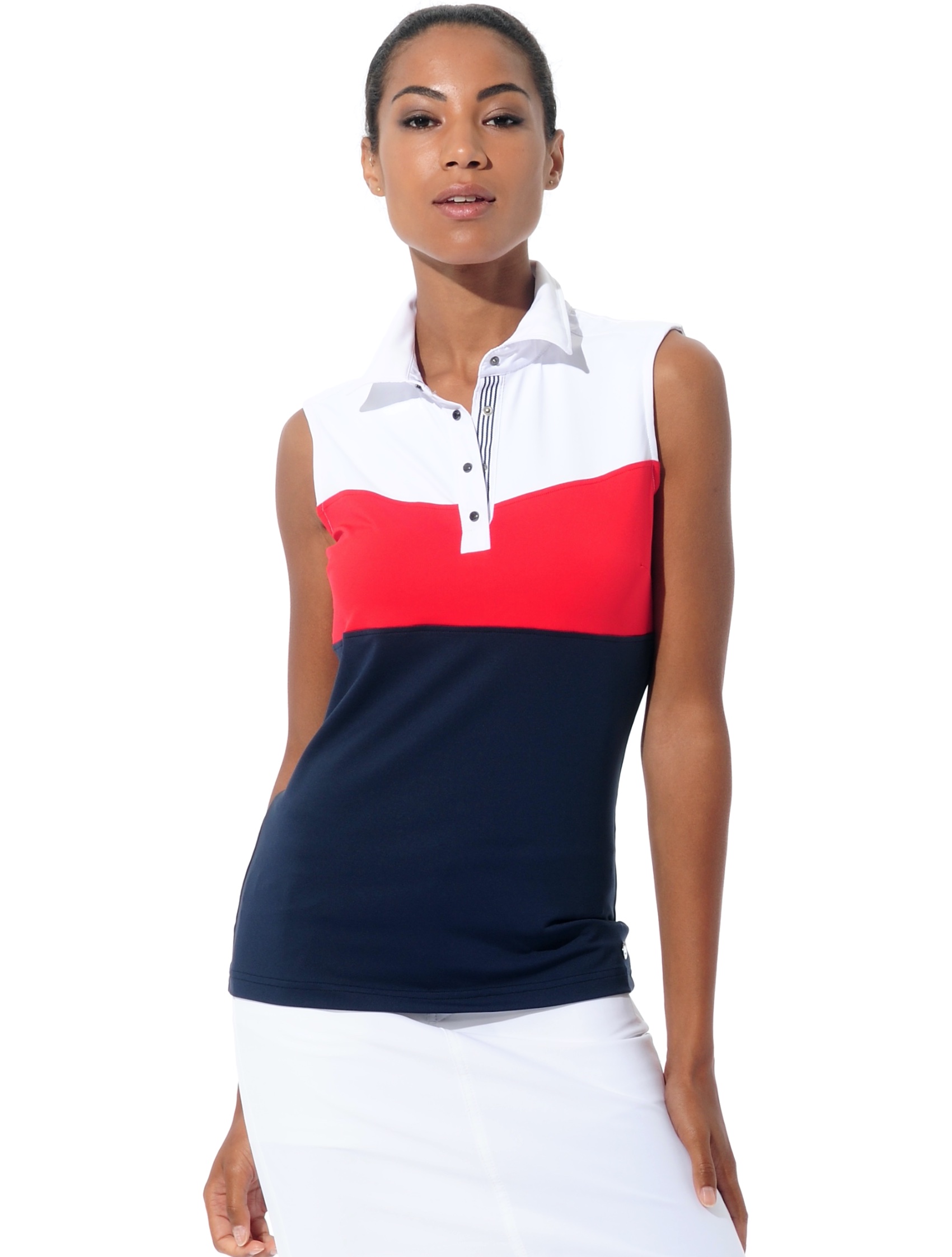 Meryl Polo navy/red