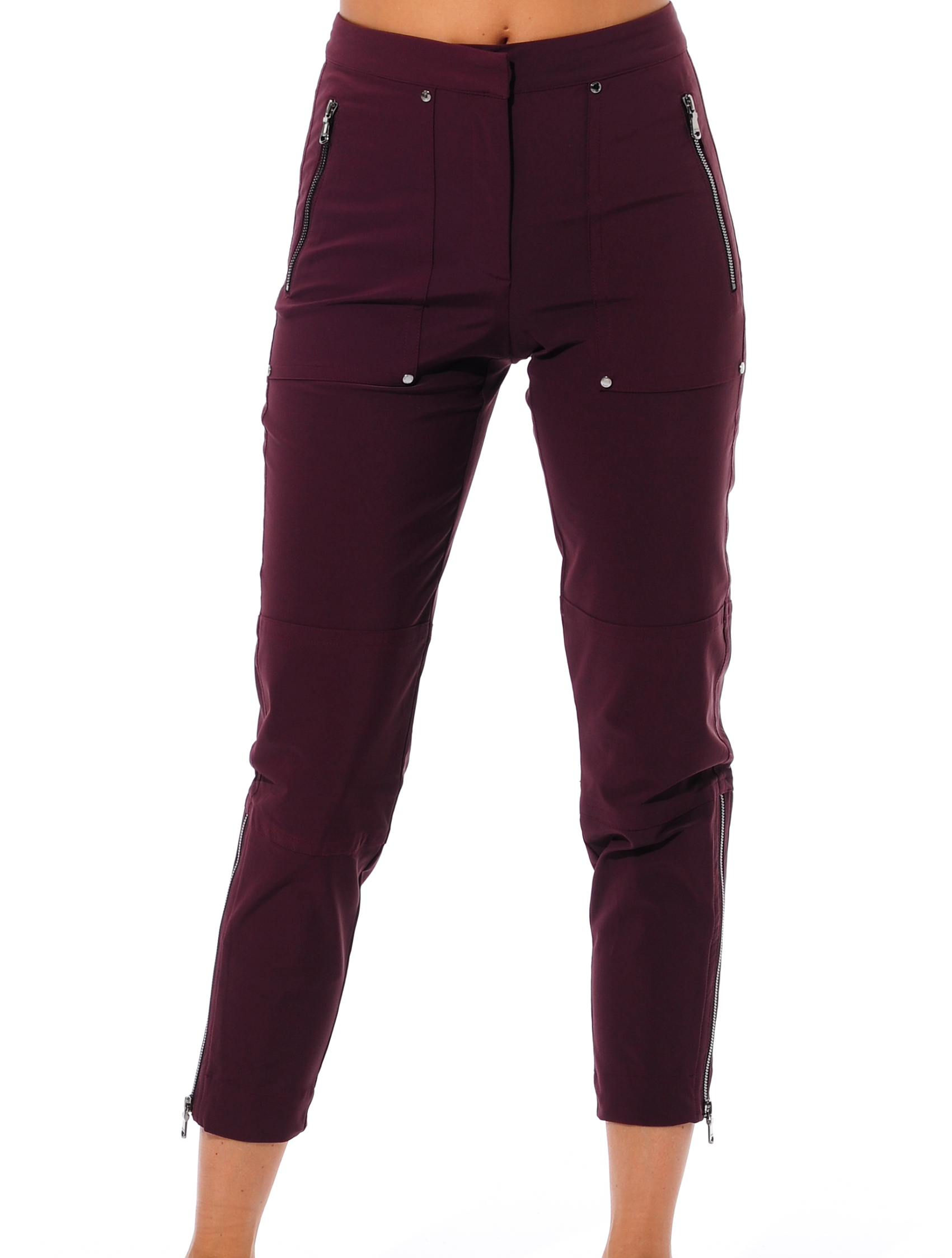 4way stretch slim fit cargo pants bloodstone 