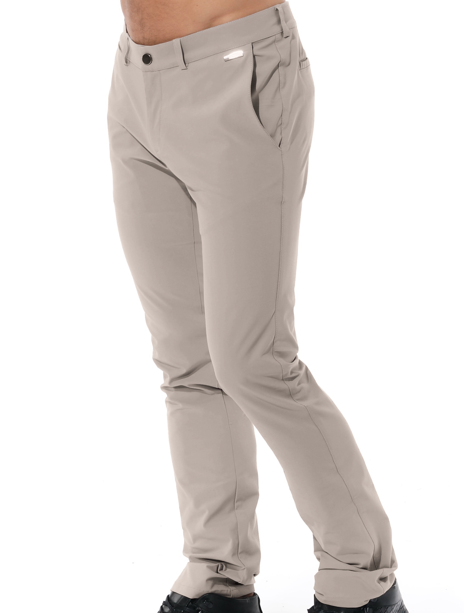 4way Stretch Slimfit Chinos light taupe