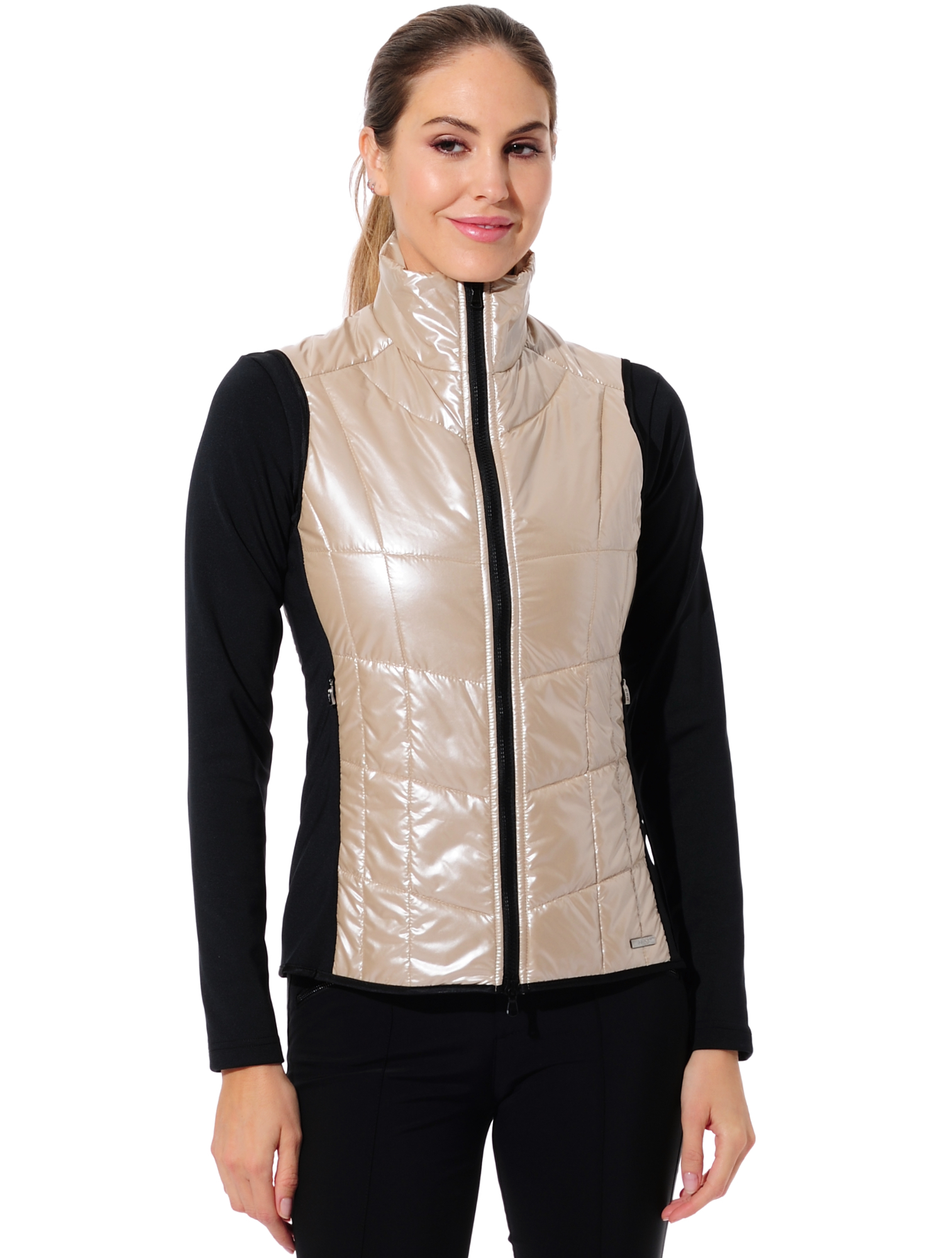 Glossy vest platinum 