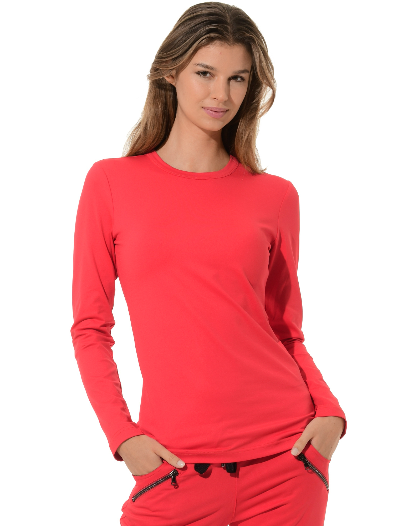 Jersey Base Layer red