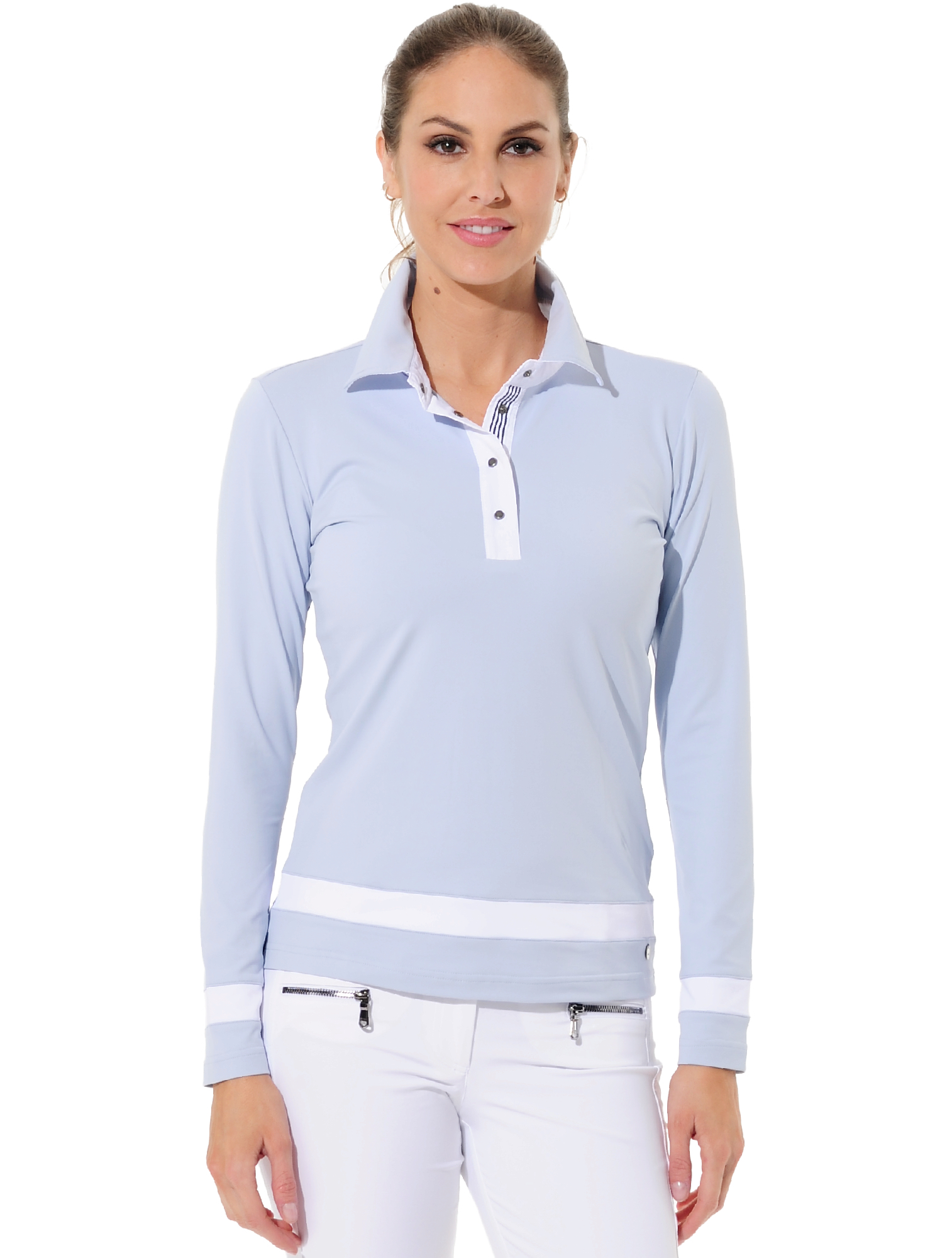 Jersey Golf Poloshirt cloud