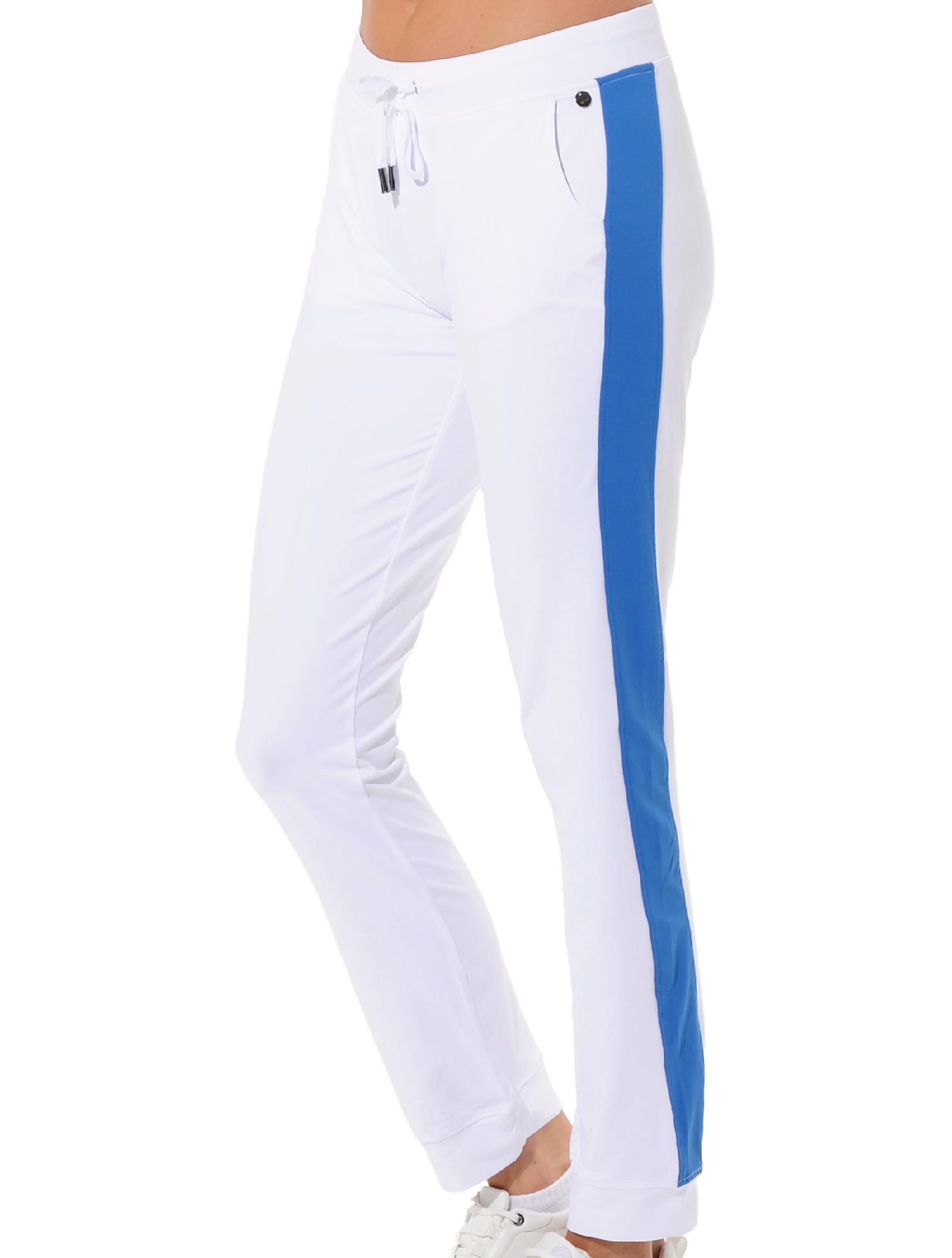 Meryl track pants white/ibiza 
