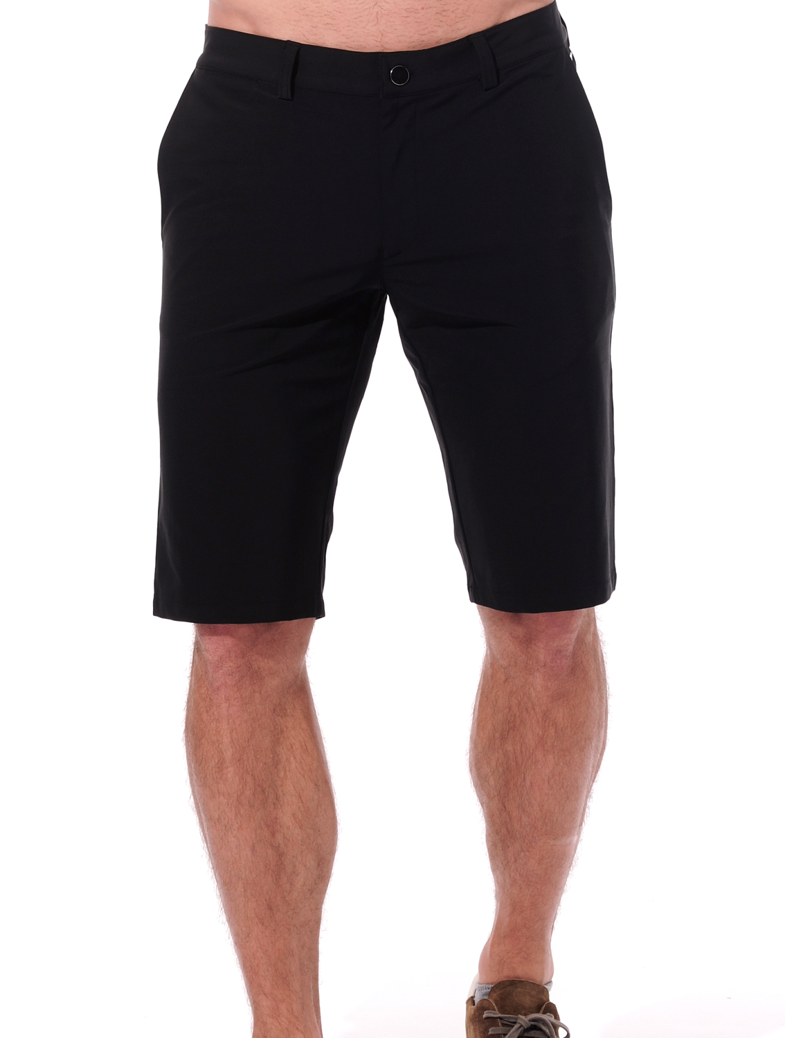 light stretch shorts black 