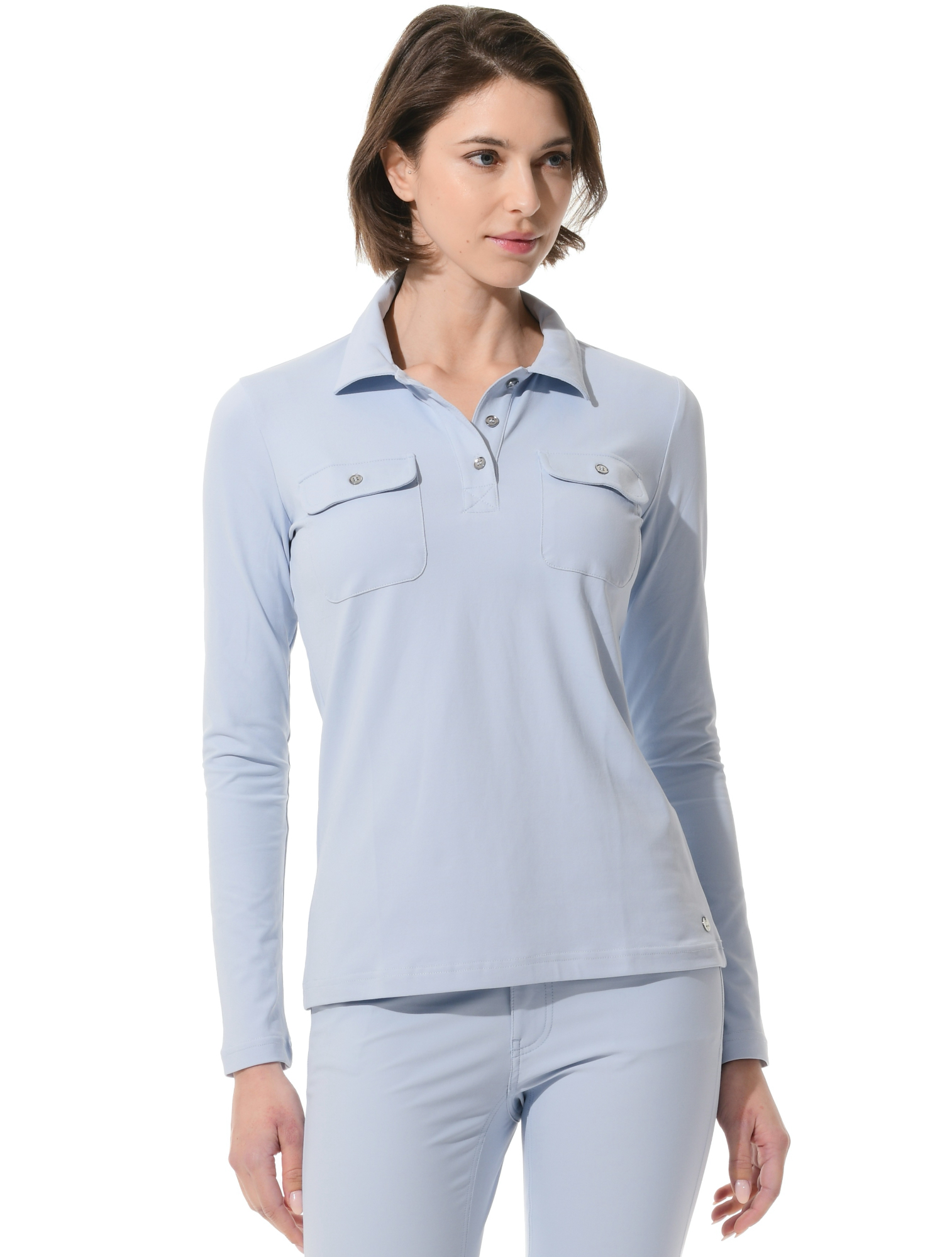 Jersey golf polo shirt cloud