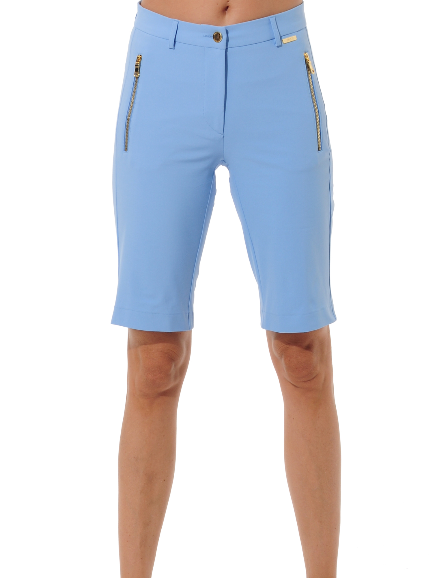 4way Stretch Golf Bermuda baby blue