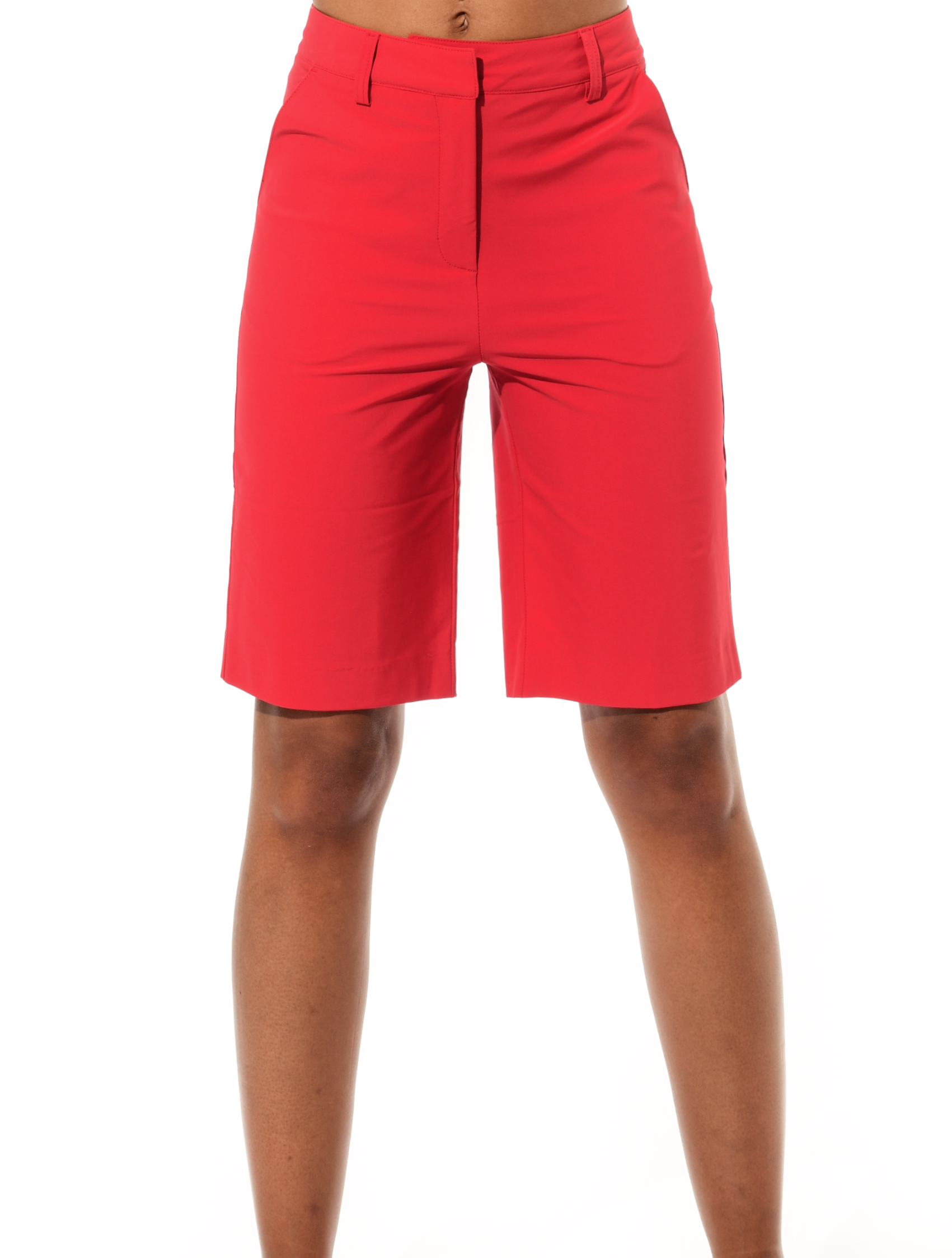 4way stretch bermuda shorts red 