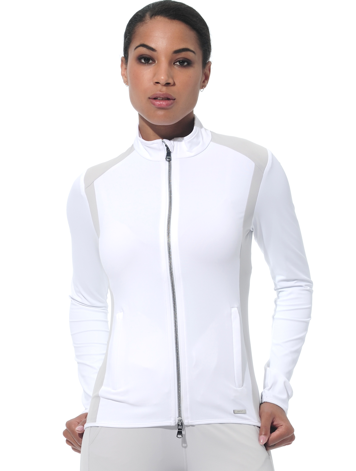 Meryl jacket white/silver 