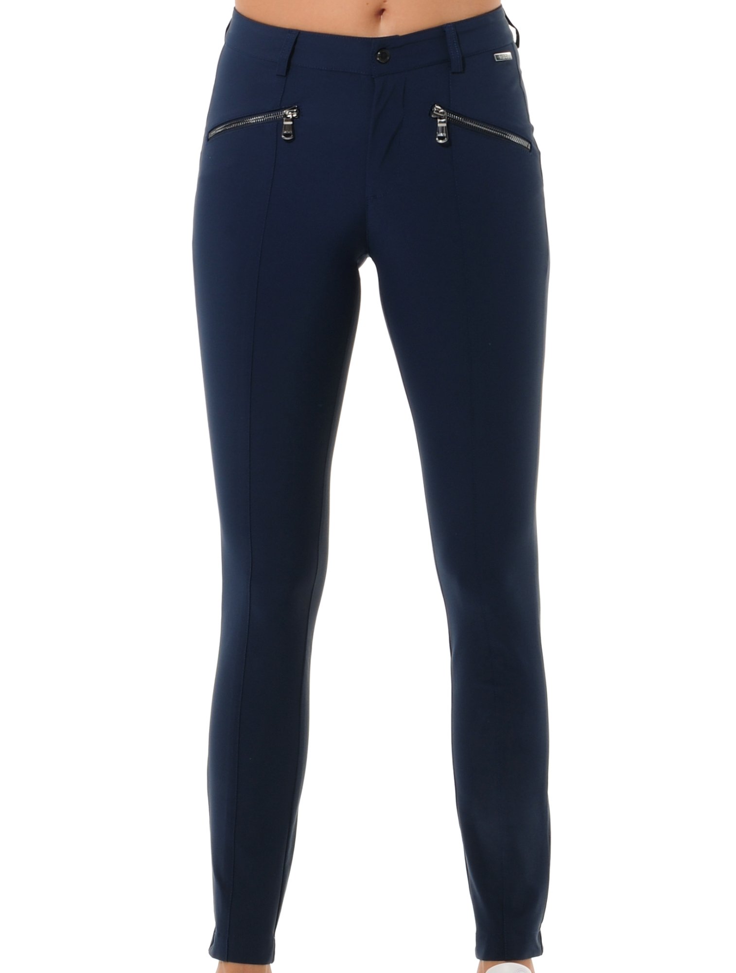 4way Stretch Curvy Pants navy