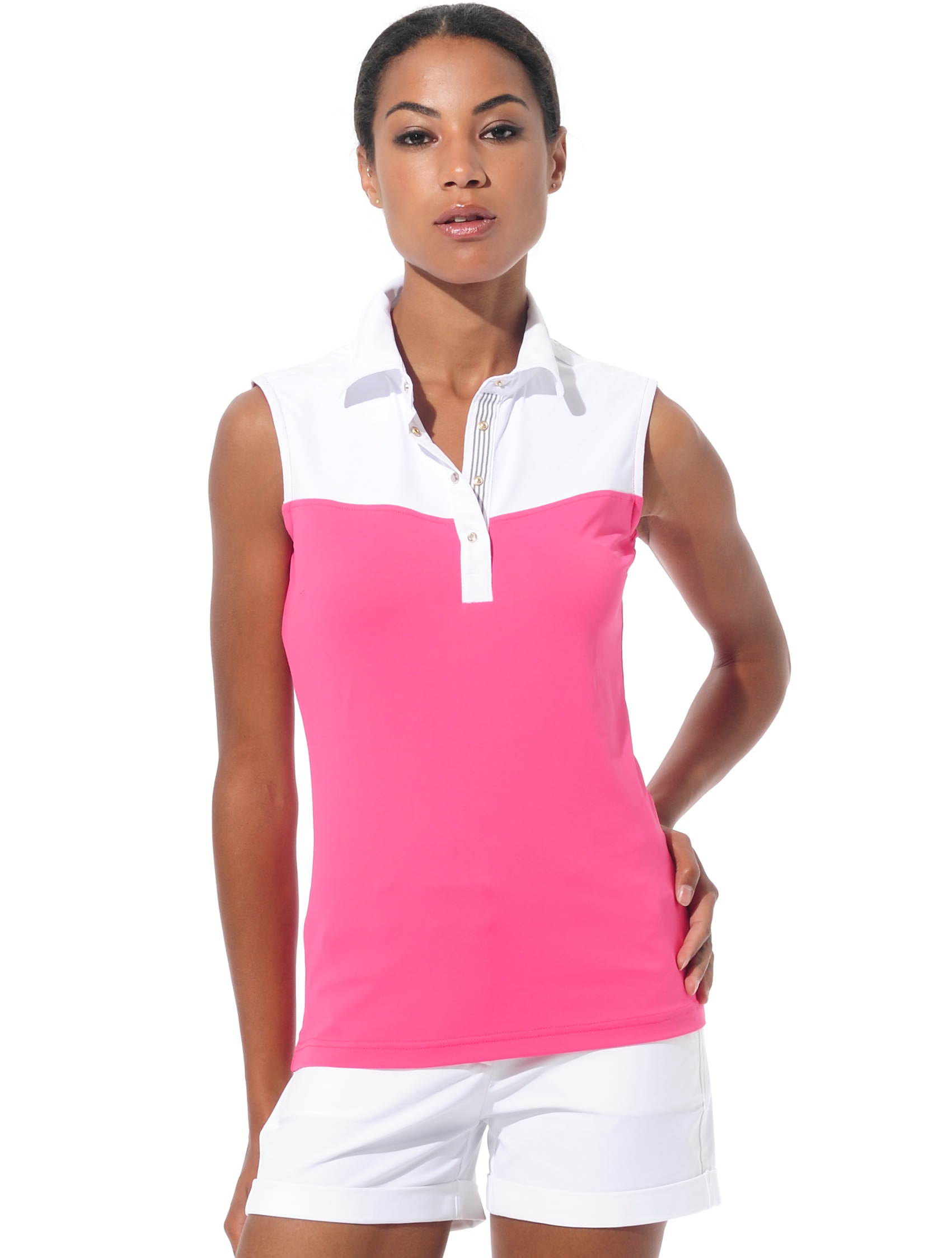 Meryl polo shirt flamingo 