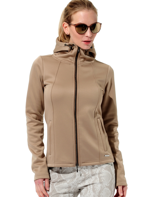 Softshell Stretch Hoodie chestnut