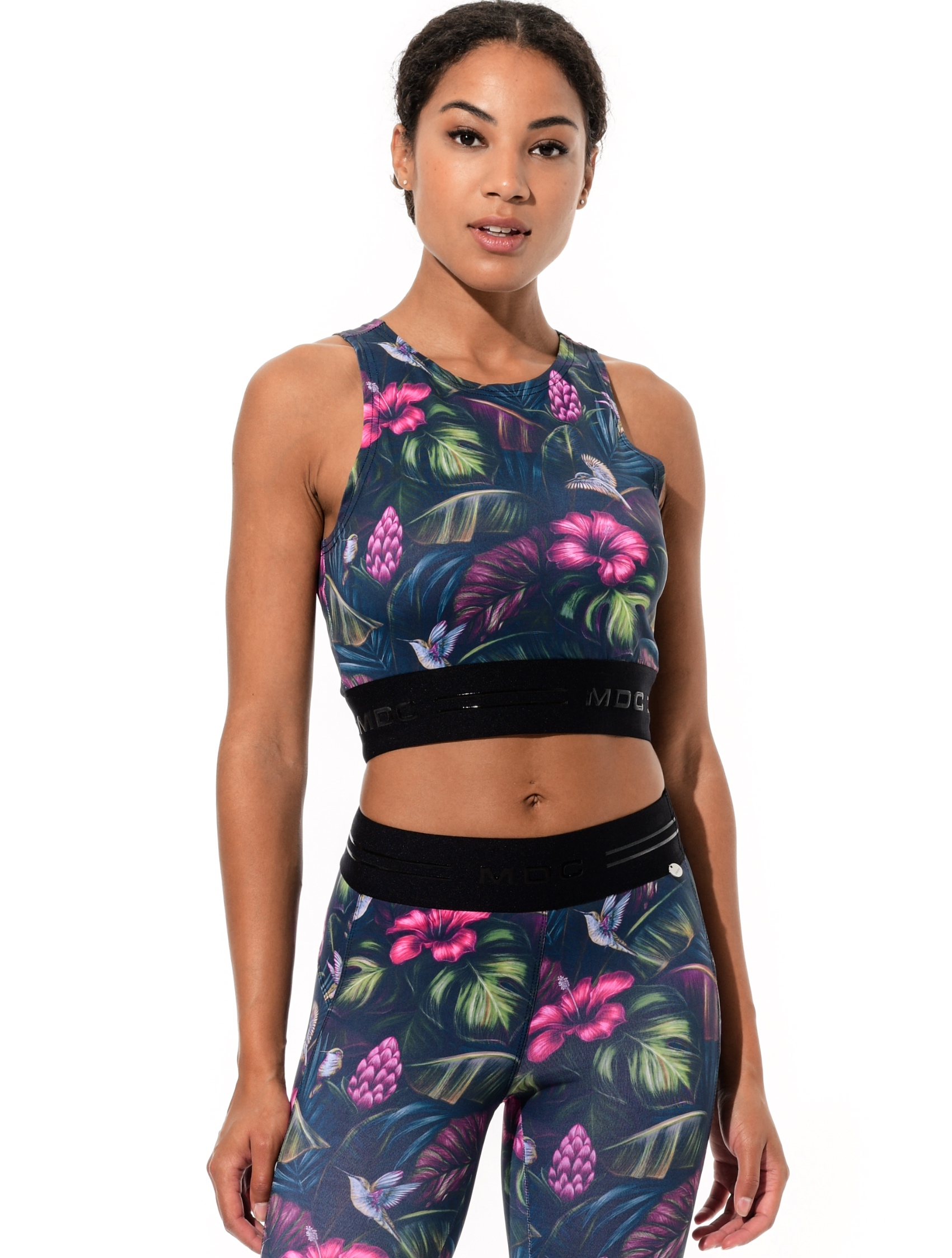 Jungle Print Crop Top