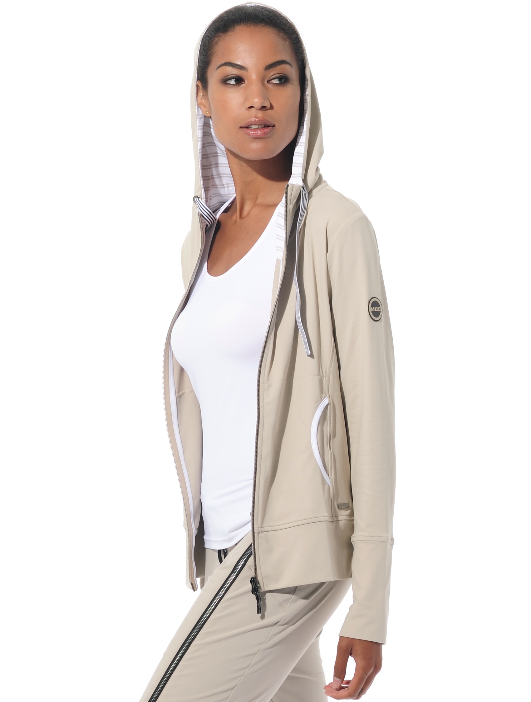 Meryl Hoodie light taupe