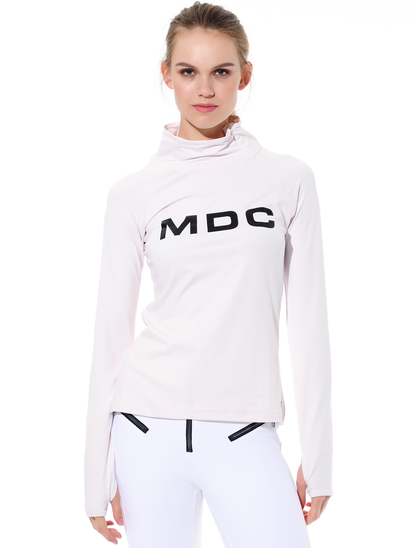 Meryl Zip Longsleeve nude