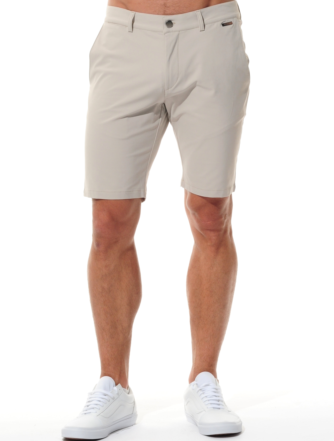 4way Stretch Slim Short light taupe