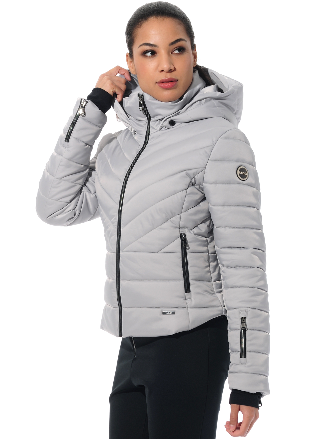 Stretch Skijacke grey