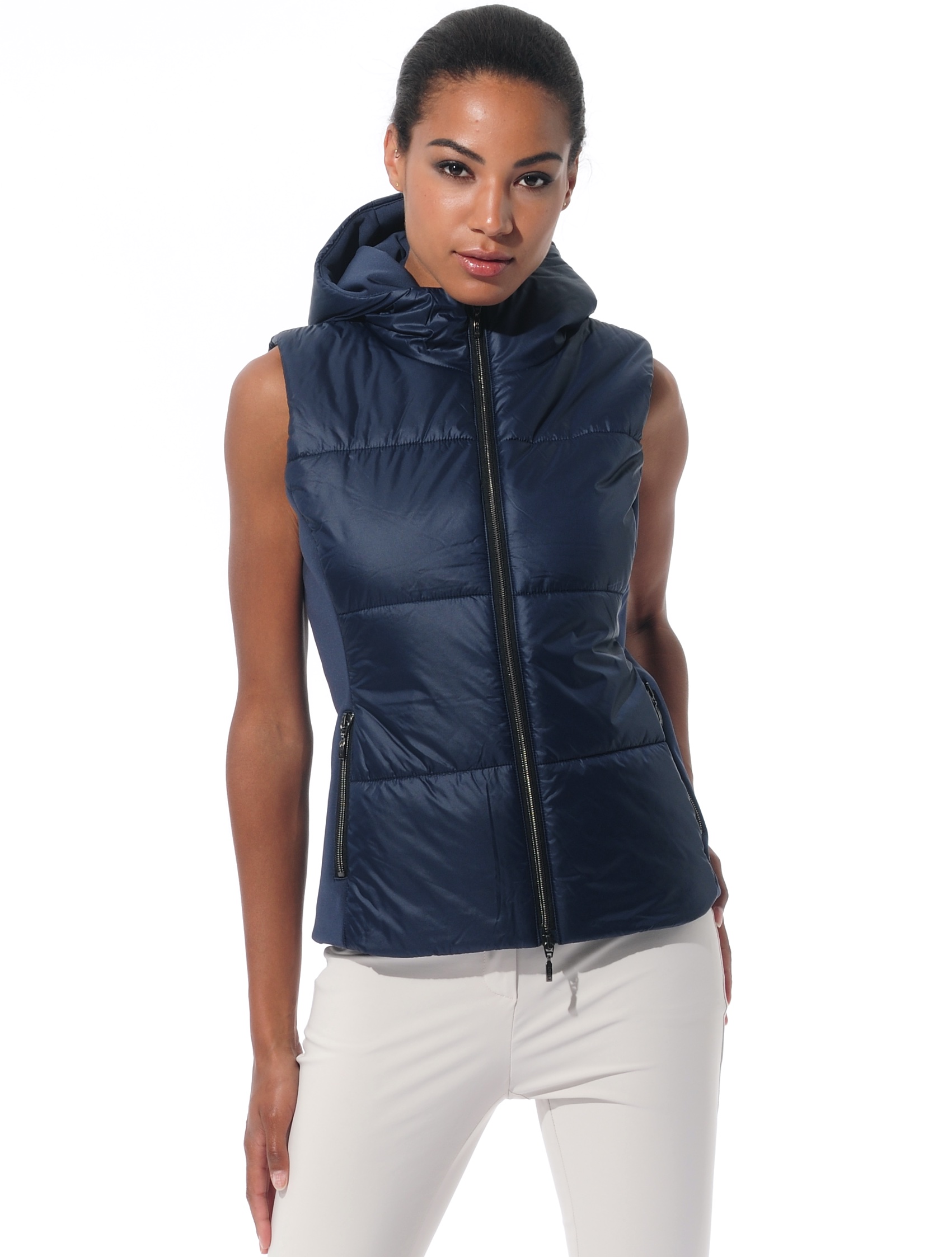 power stretch vest navy 