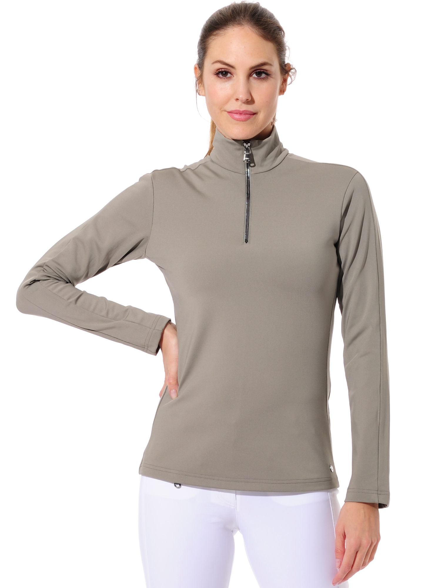 Softex Zip Longsleeve jade