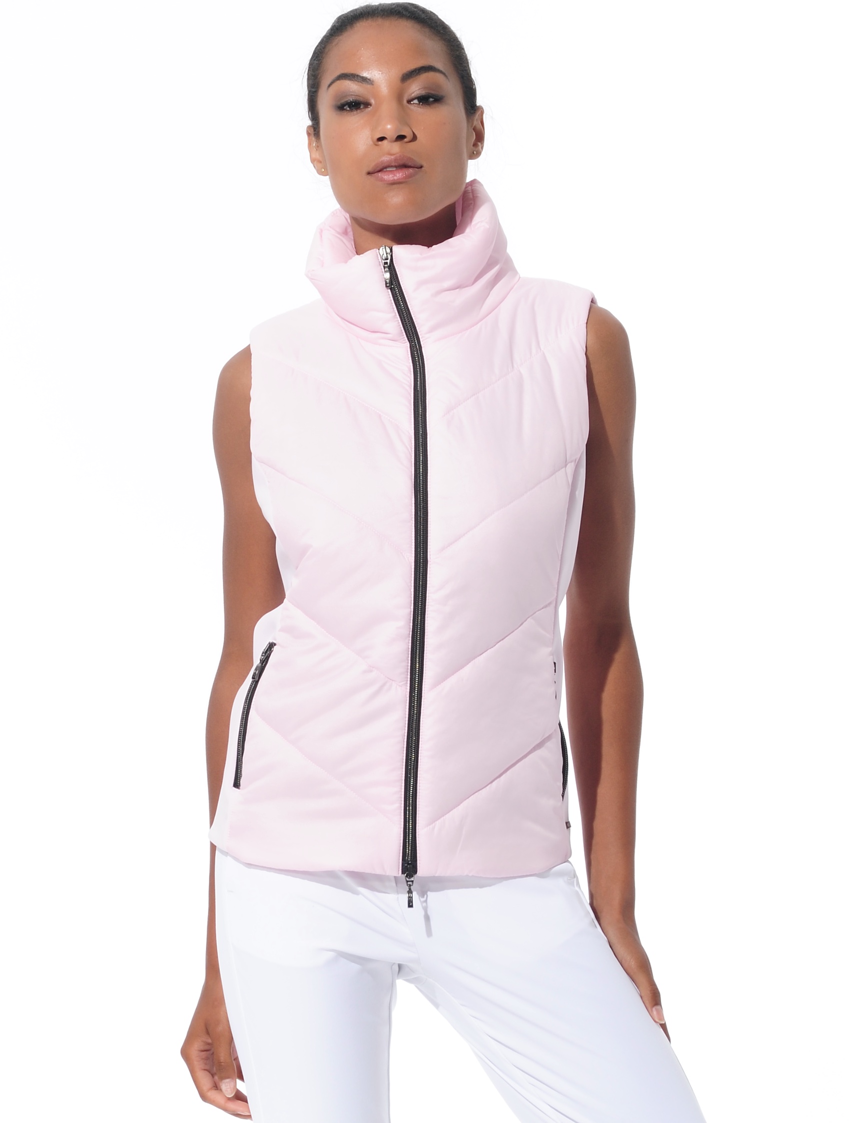 power stretch vest macaron 