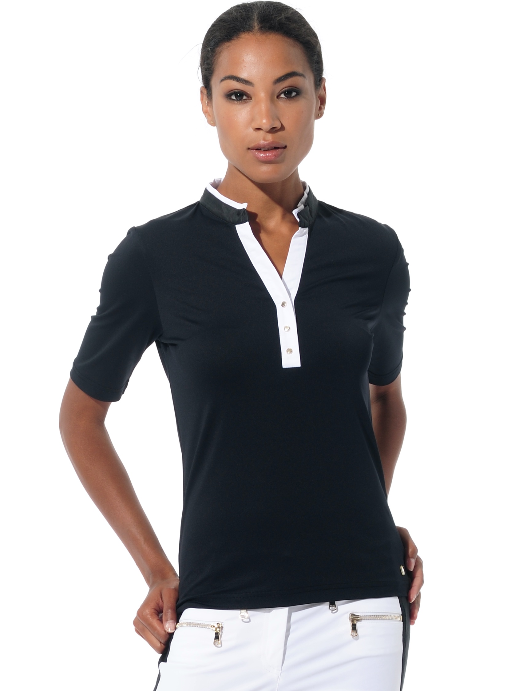 Meryl polo shirt black 